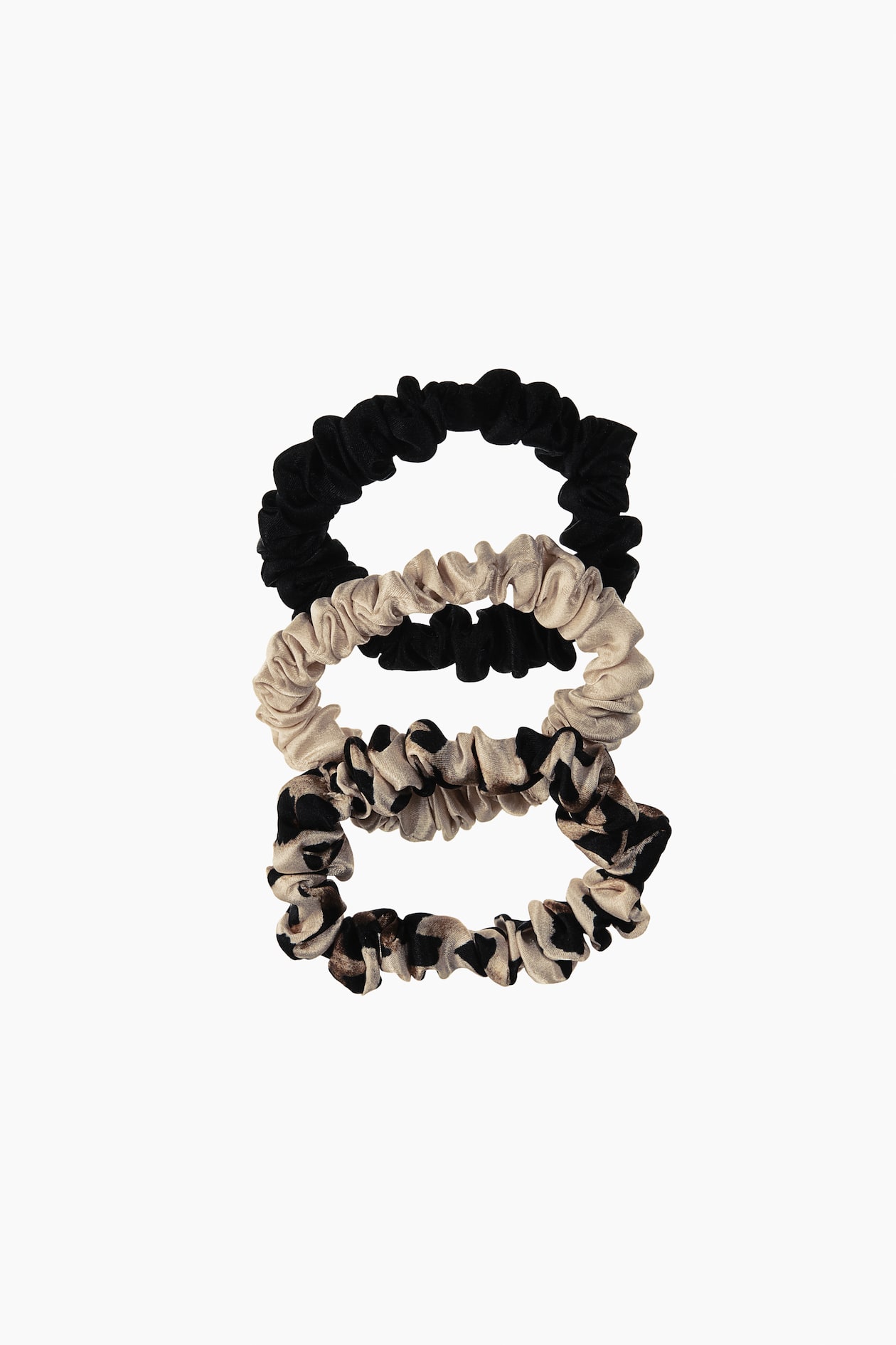3-pack Silk Scrunchies