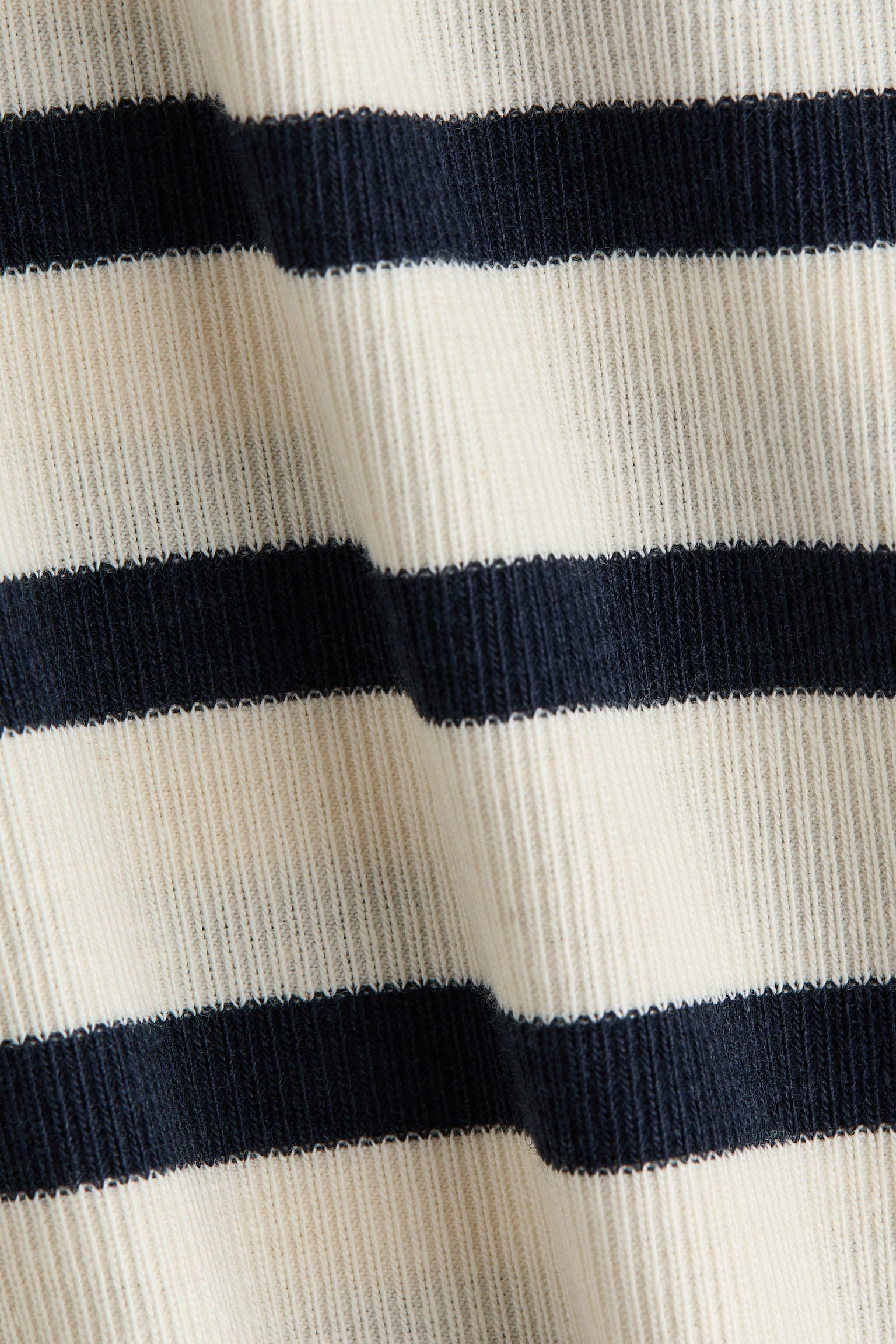 MAMA Ribbed top - White/Striped/Cream/Red striped/White/Red striped/Cream/Black striped - 4