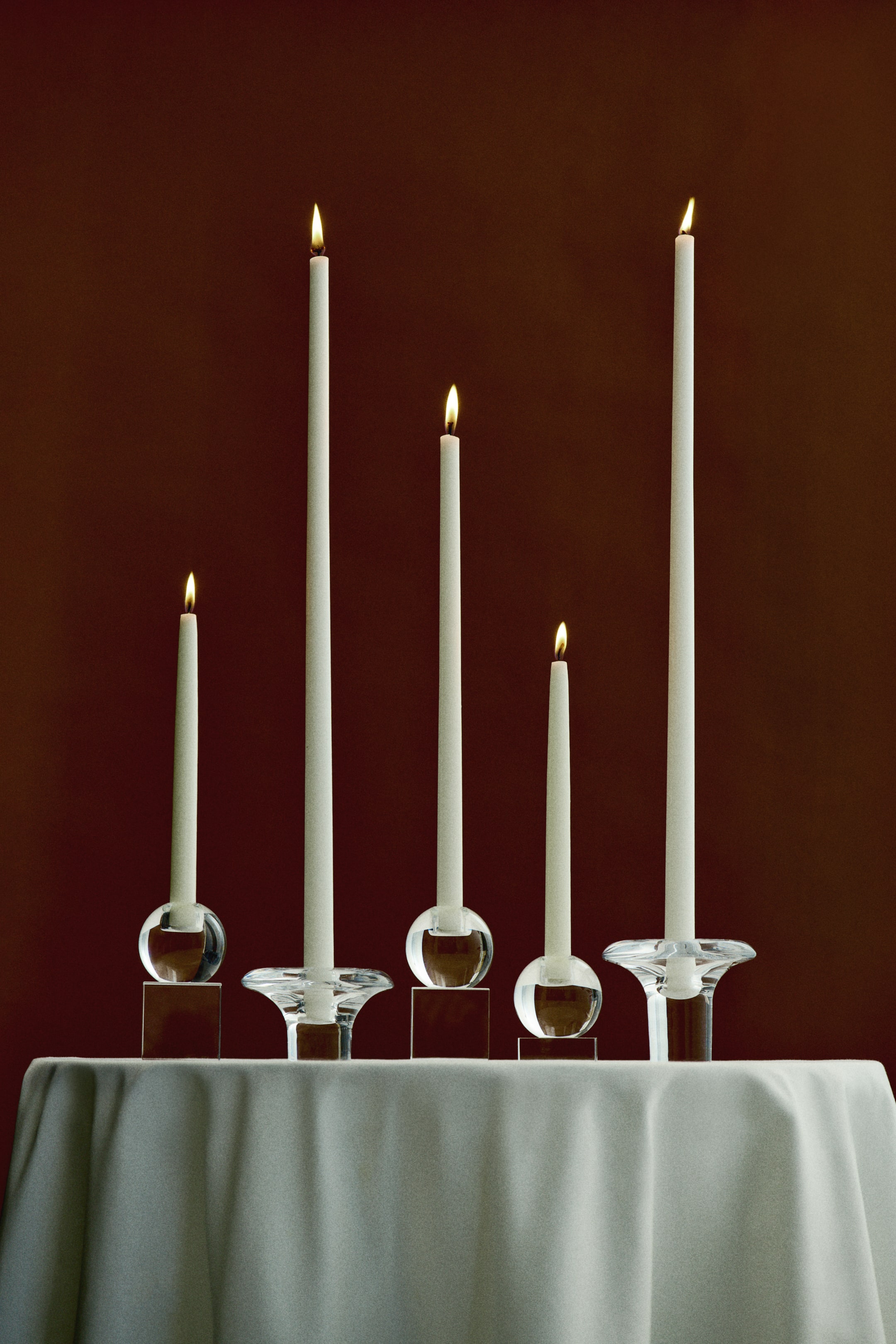 הצגת תמונה גדולה יותר: כלי זכוכית לנר - שקוף - Home All | H&M IL 6