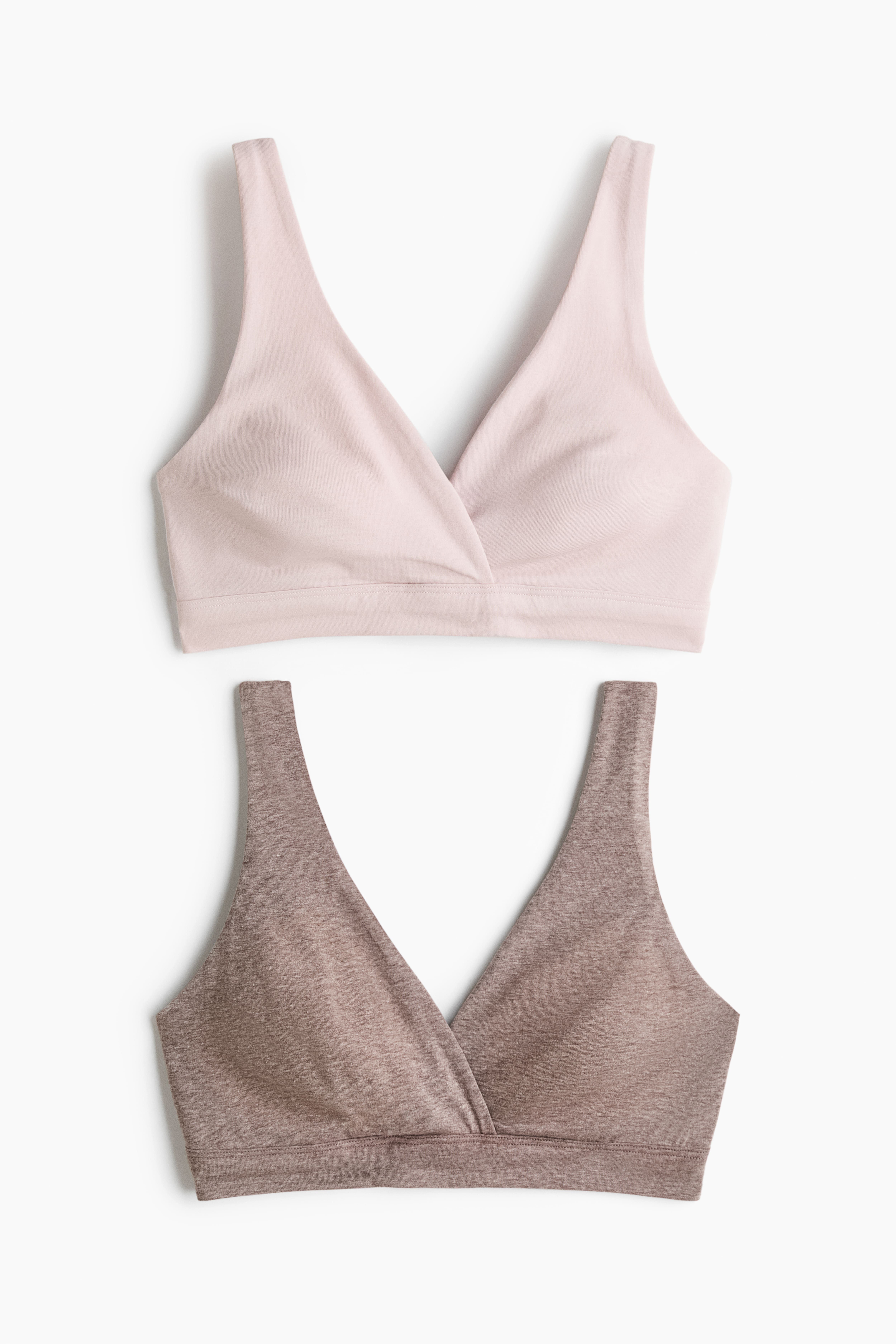 MAMA 2-pack Cotton Nursing Bras