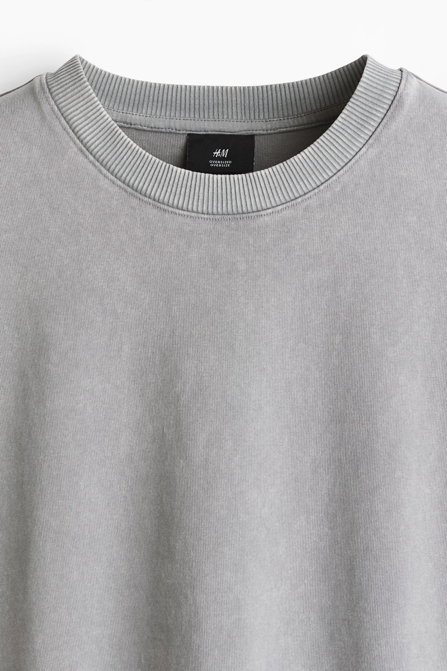 Oversized Fit Boxy-style t-shirt - Grey/Dark brown/Reality Bites/Yellow/California/Black/Golden Sunset/Dark grey/Soho Nyc/Dark blue/Run Wild/Bright red/Sunset - 7