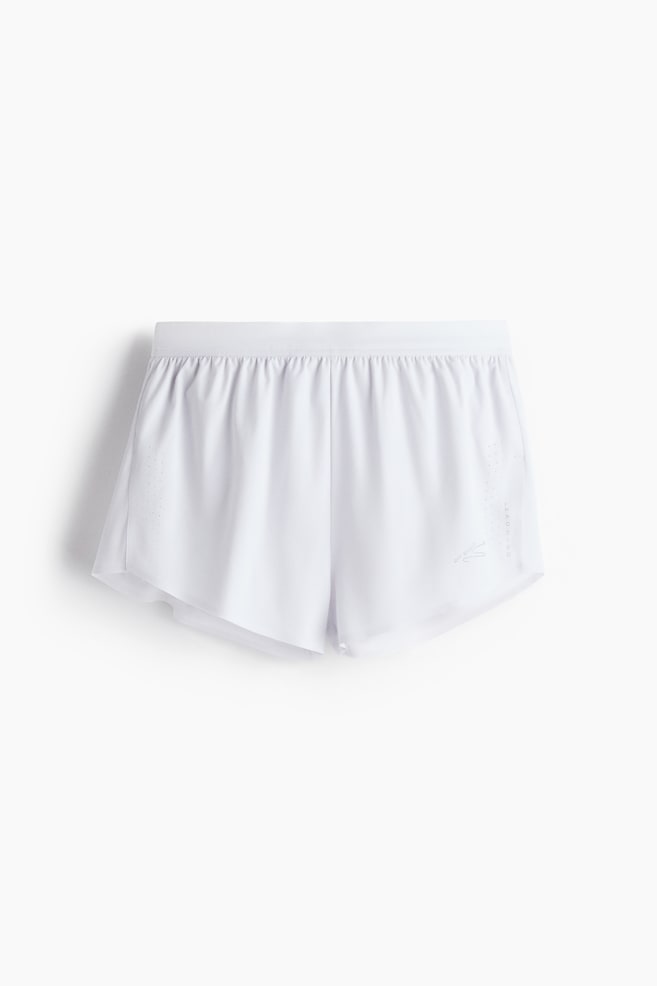 Short running shorts with DryMove™ - Light grey/Plum/Black/Black/Warm brown - 1