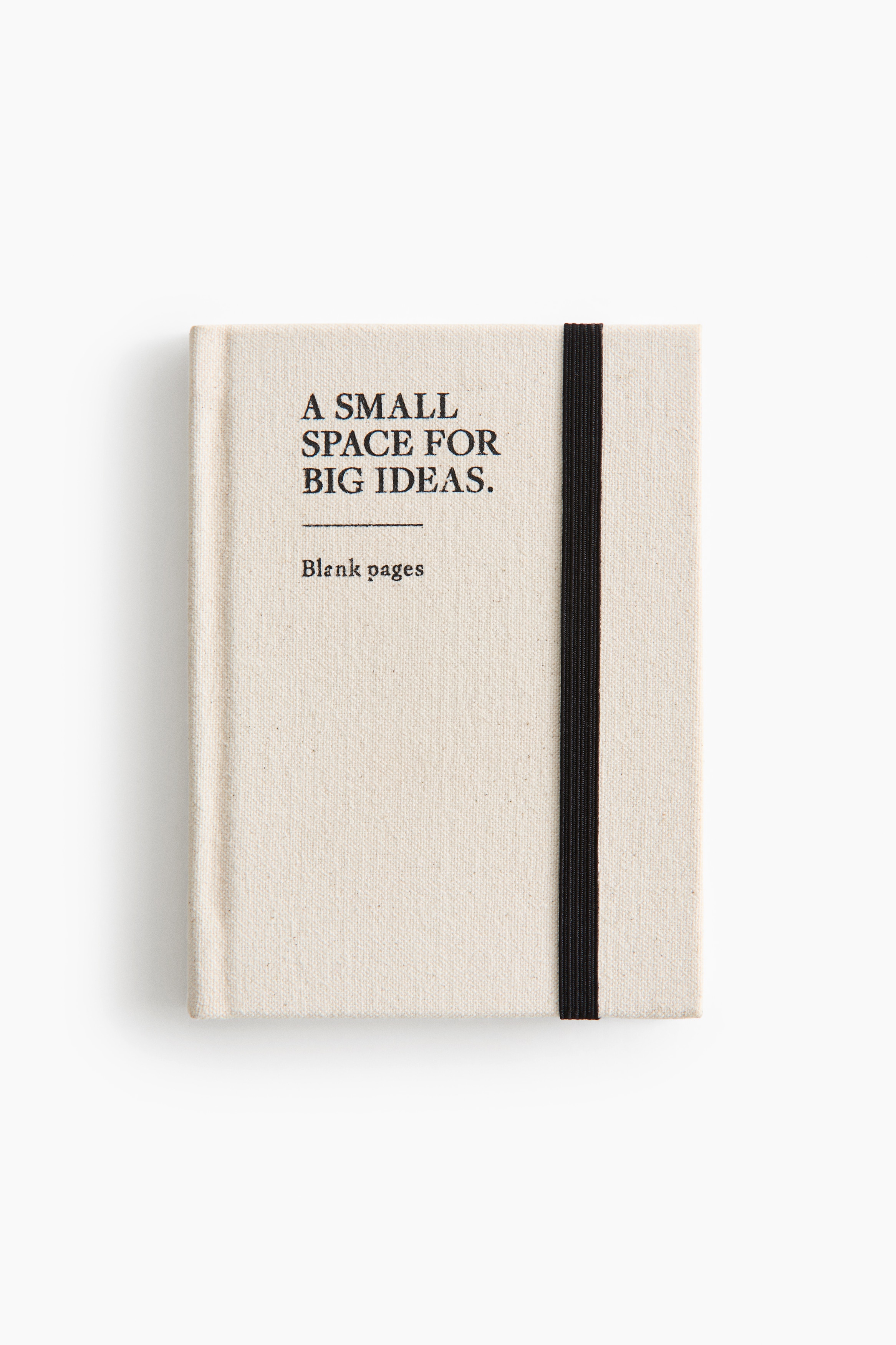 Small cotton-cover notebookModel