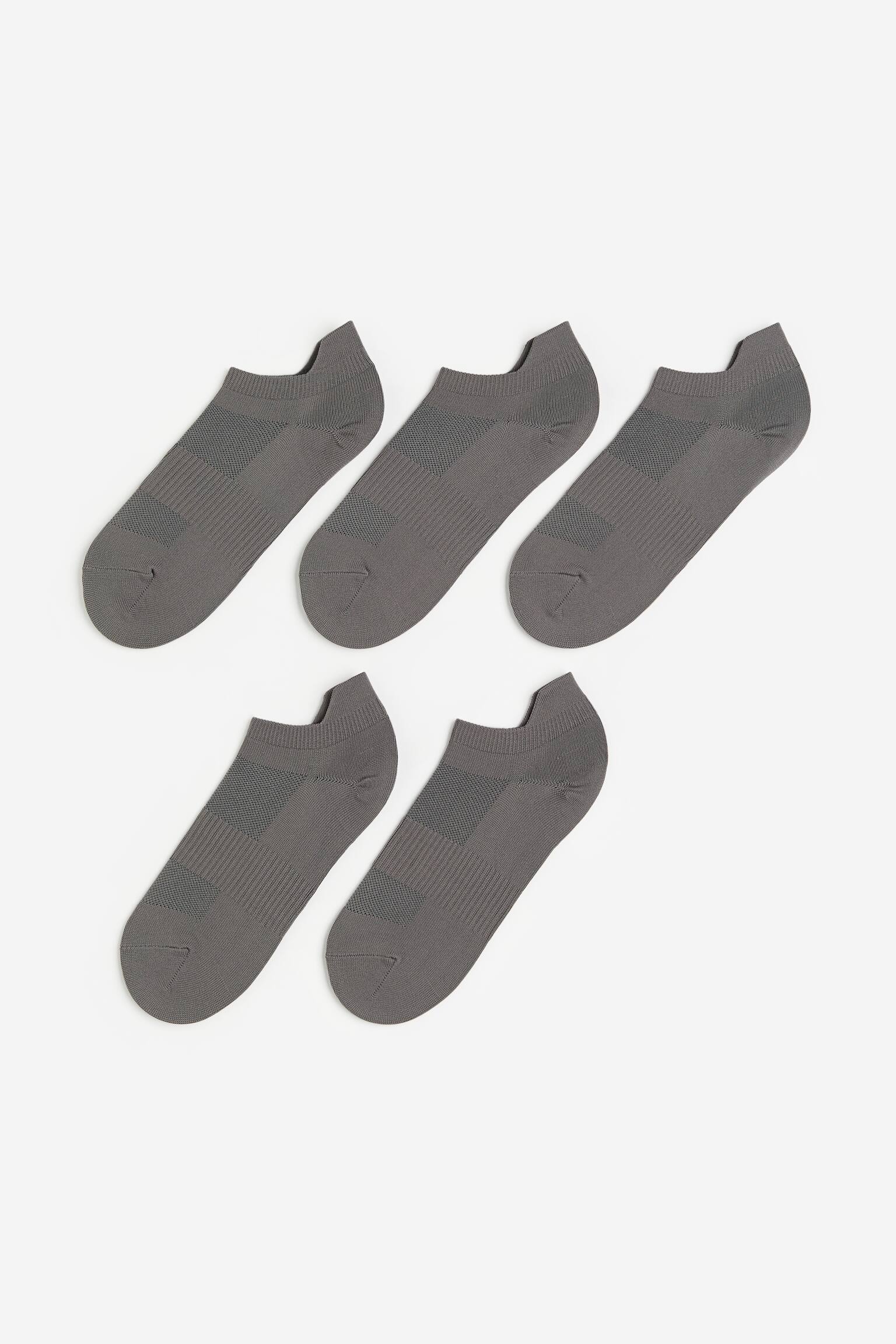 DryMove™ Sports Socks - Dark grey/White/Black - 1