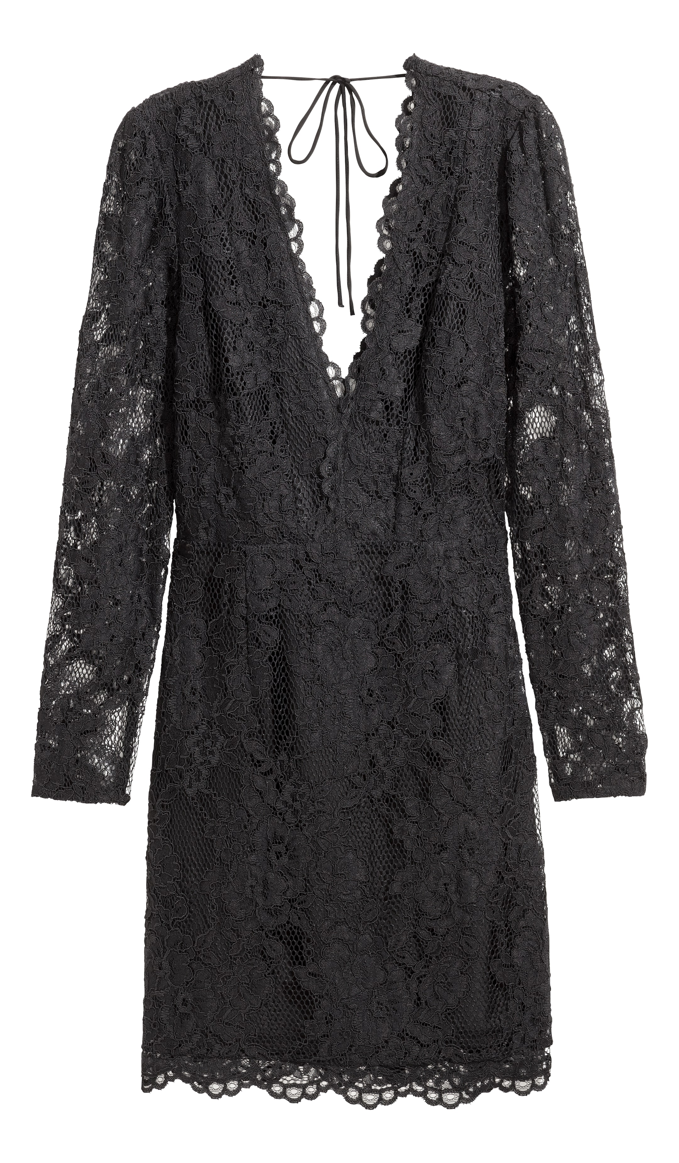 Lace dress - Black - Ladies | H&M GB