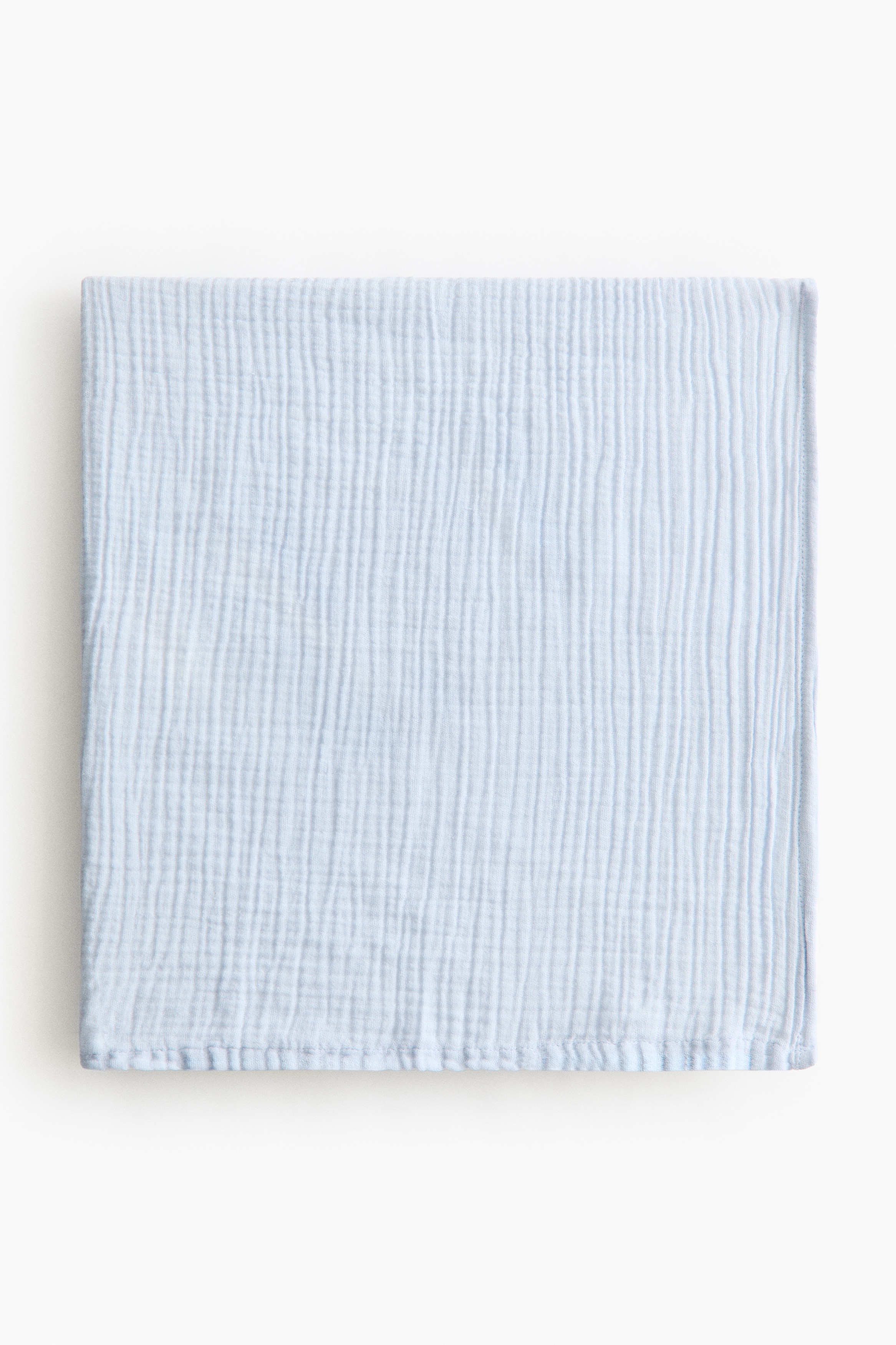 Copertina per neonato in mussola di cotone - Azzurro/Beige chiaro/Verde salvia/Bianco/Rosa chiaro