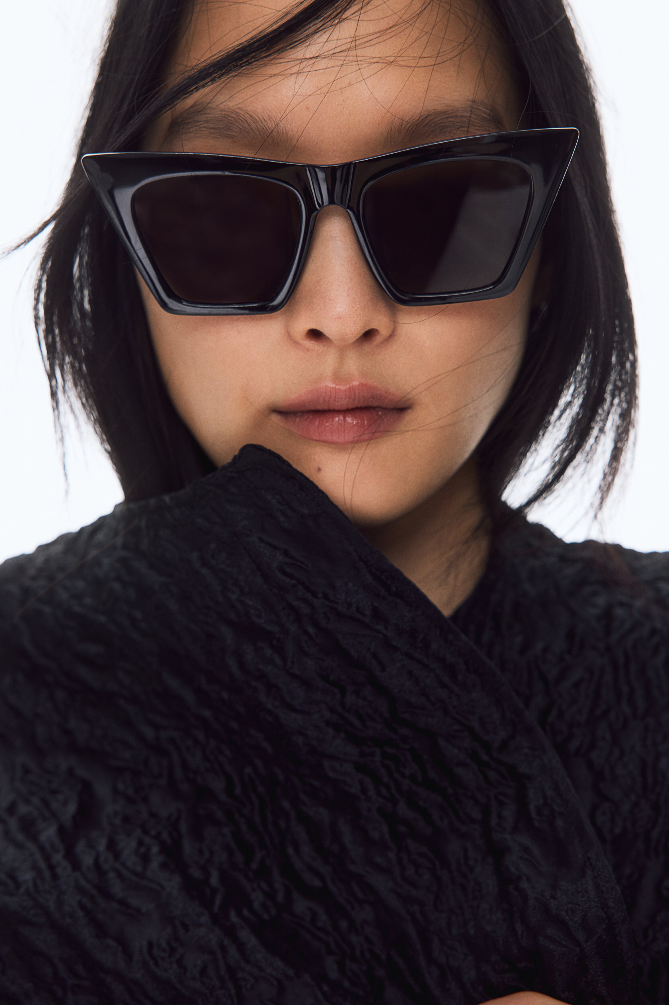 Giacca in tessuto jacquard - Nero