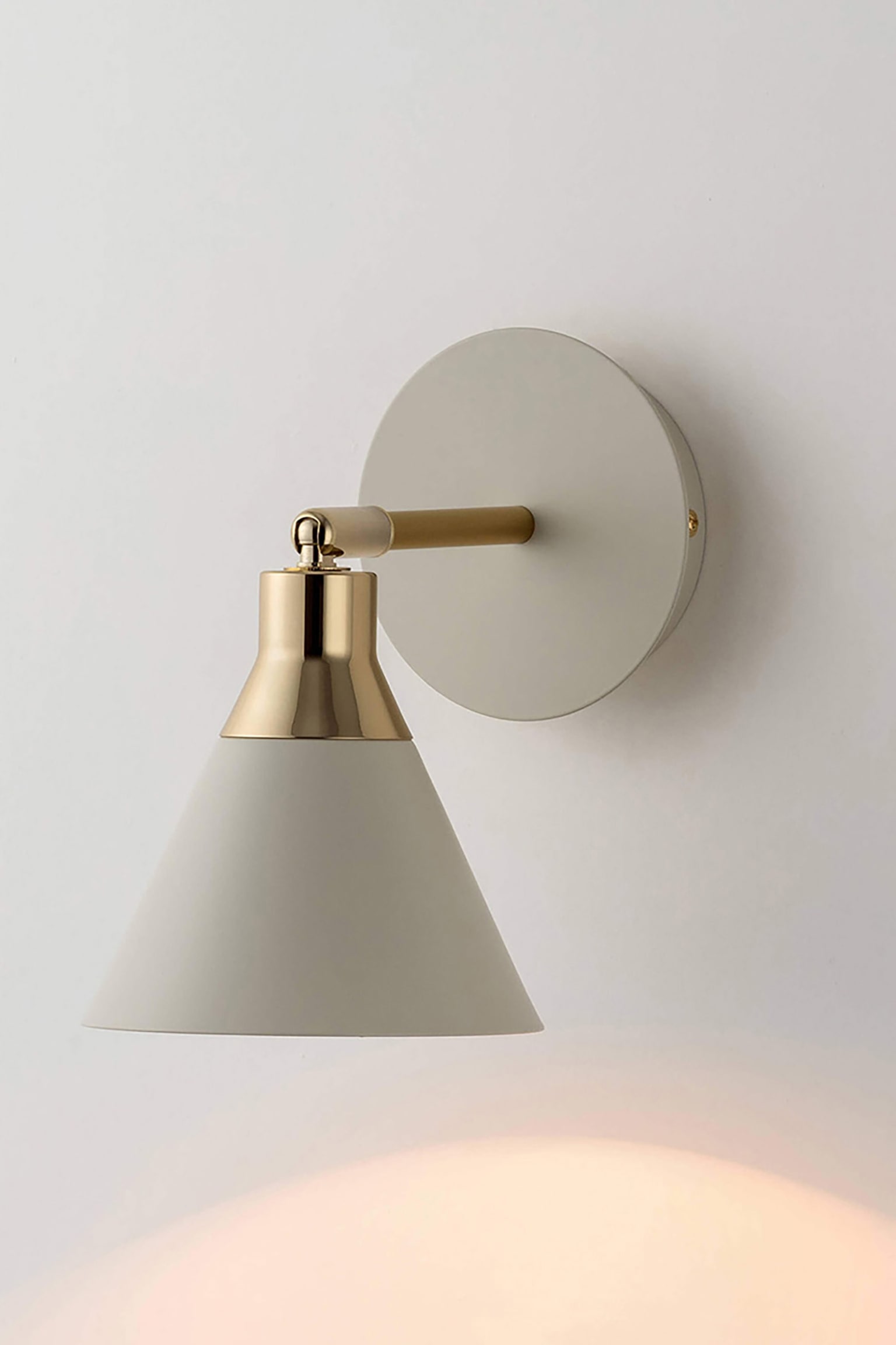 Cone Wall Light - Sand - 1