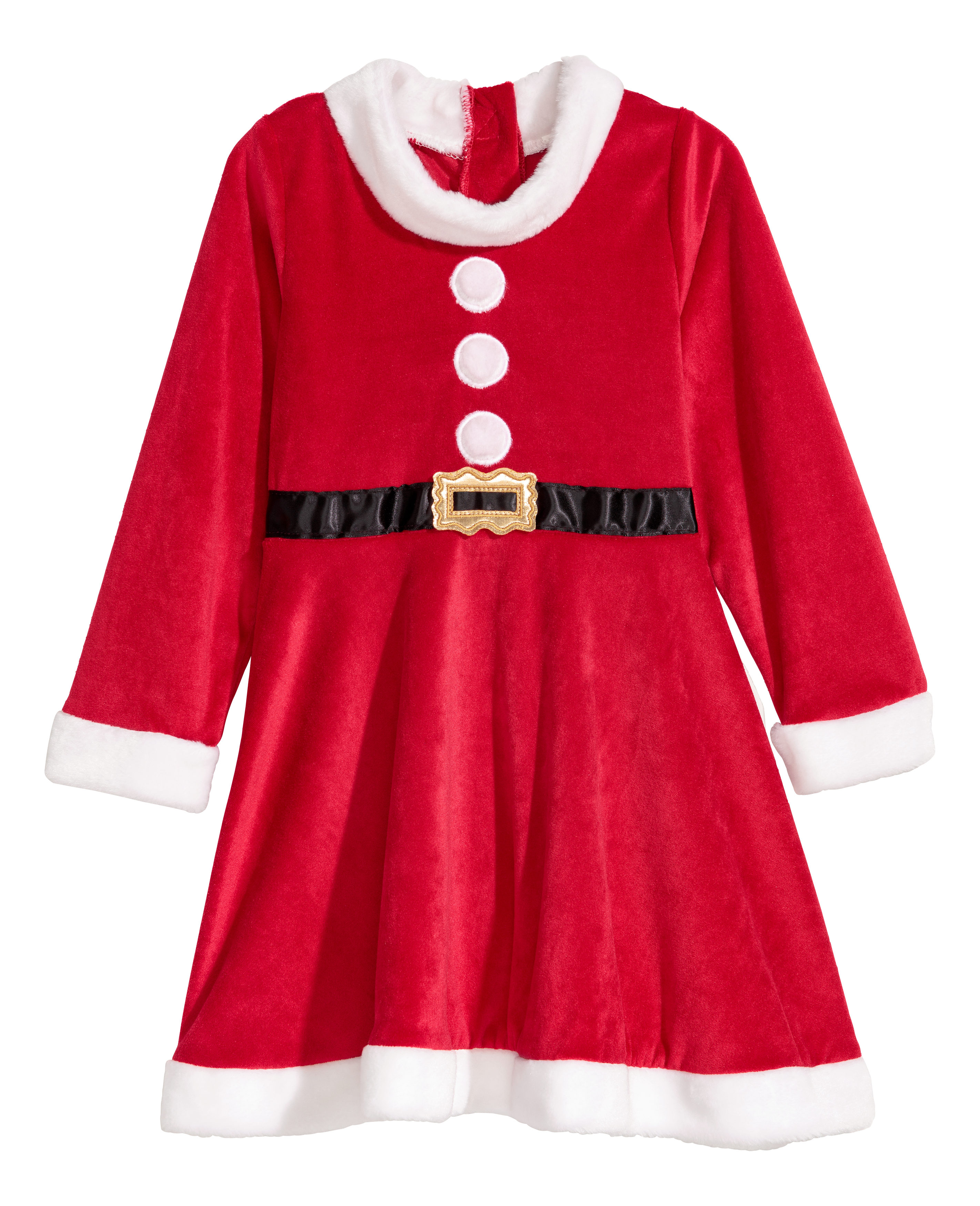 h and m santa dress
