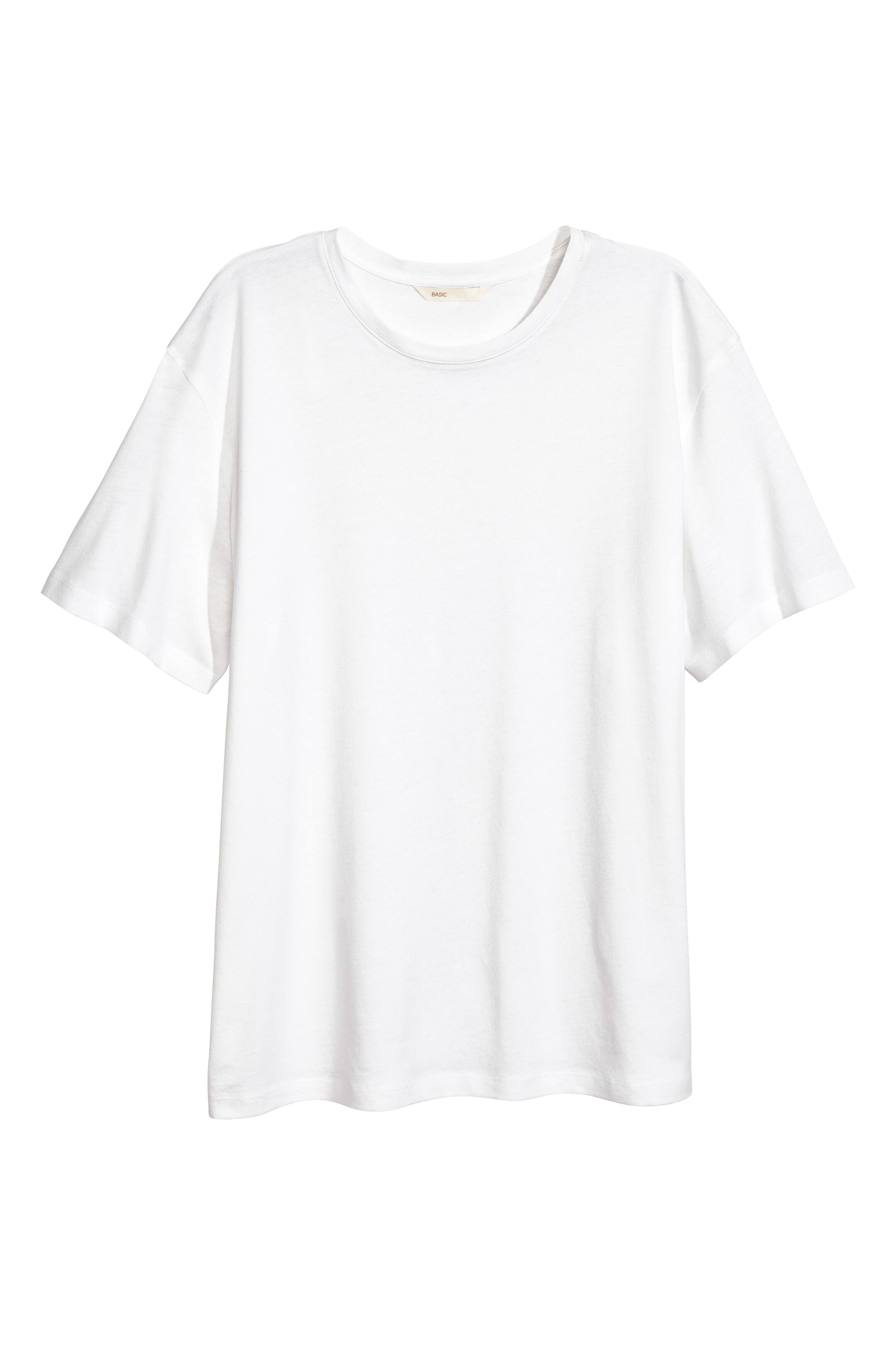 View larger image: Cotton T-shirt - White - Ladies | H&M GB 1