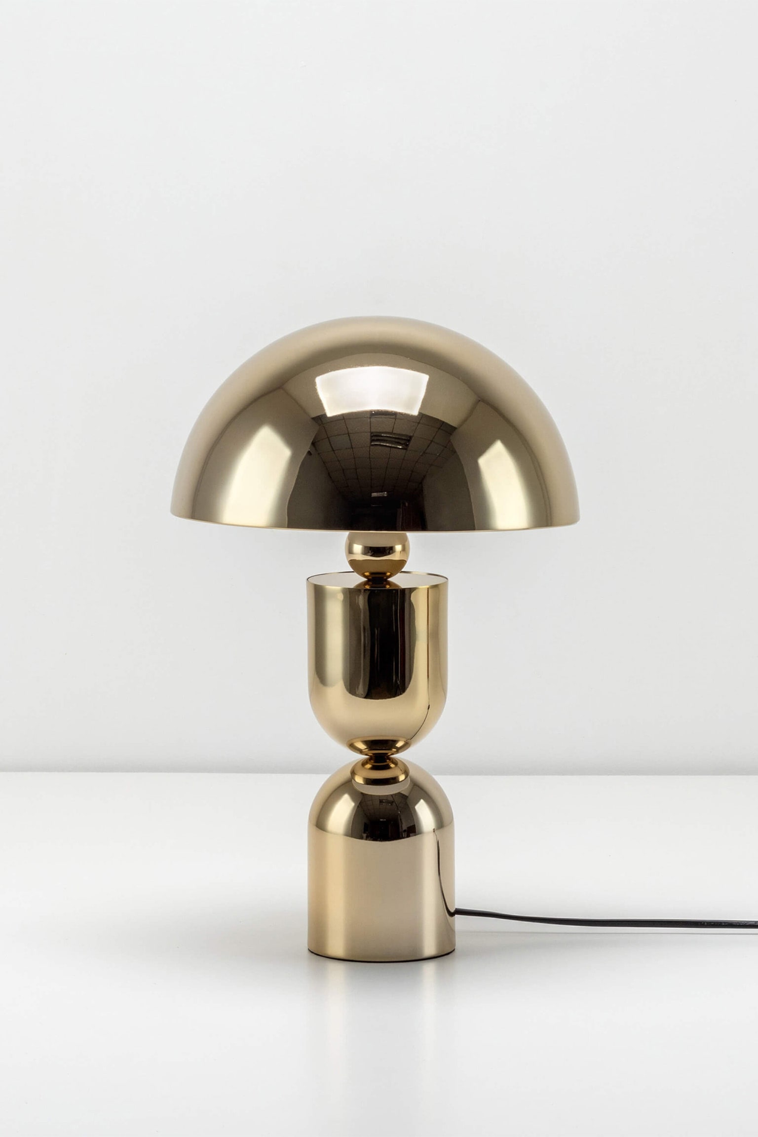 Mushroom Table Lamp - Brass - 2