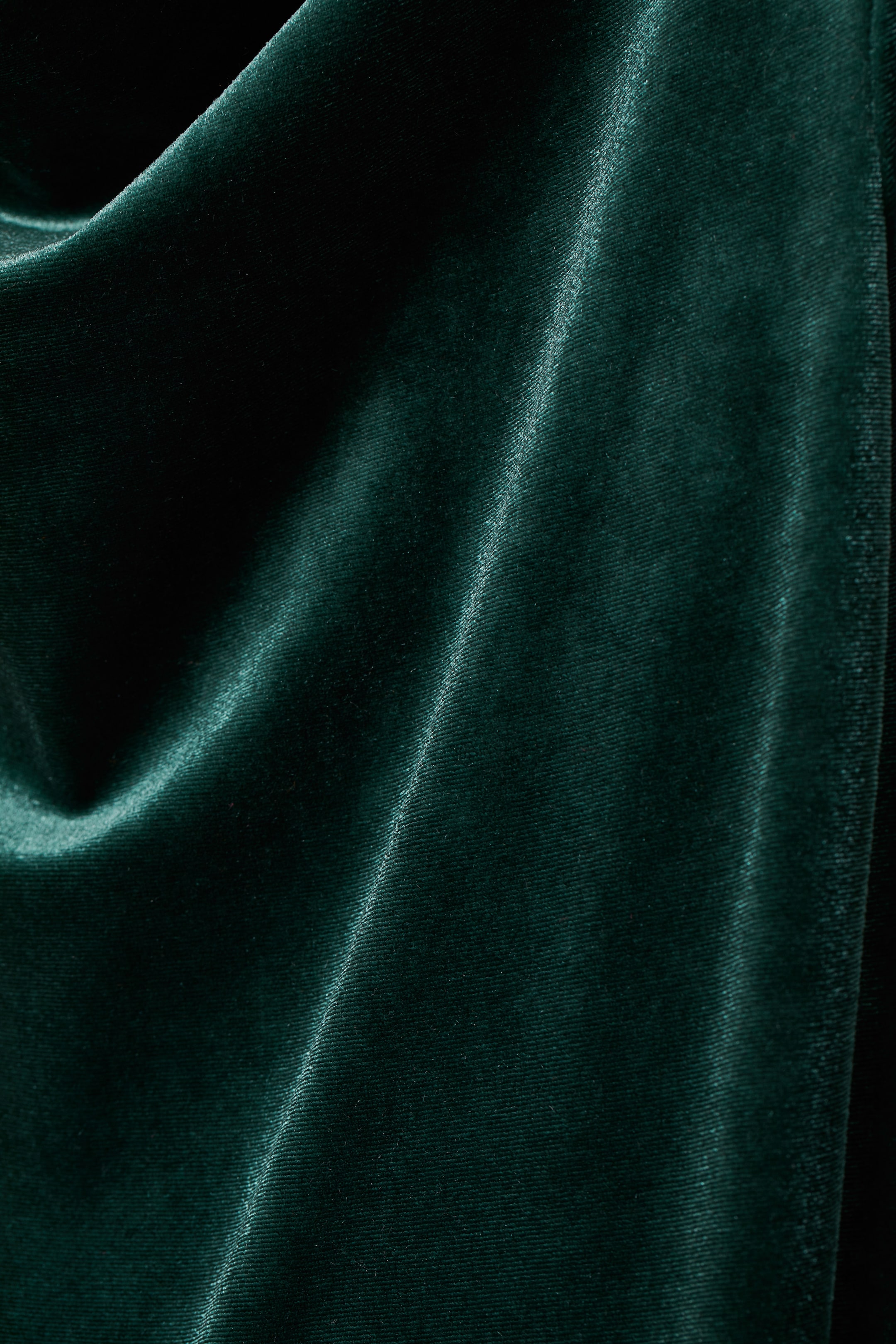 Agrandir l'image: Robe ajustée en velours - Vert foncé - FEMME | H&M FR 2