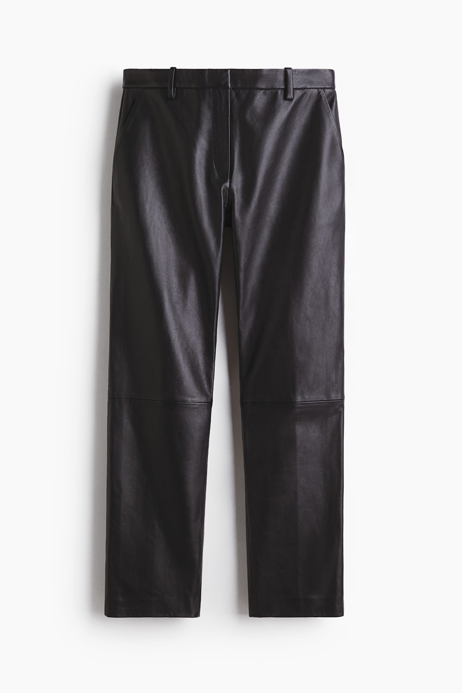 Leather trousers - Black - 2