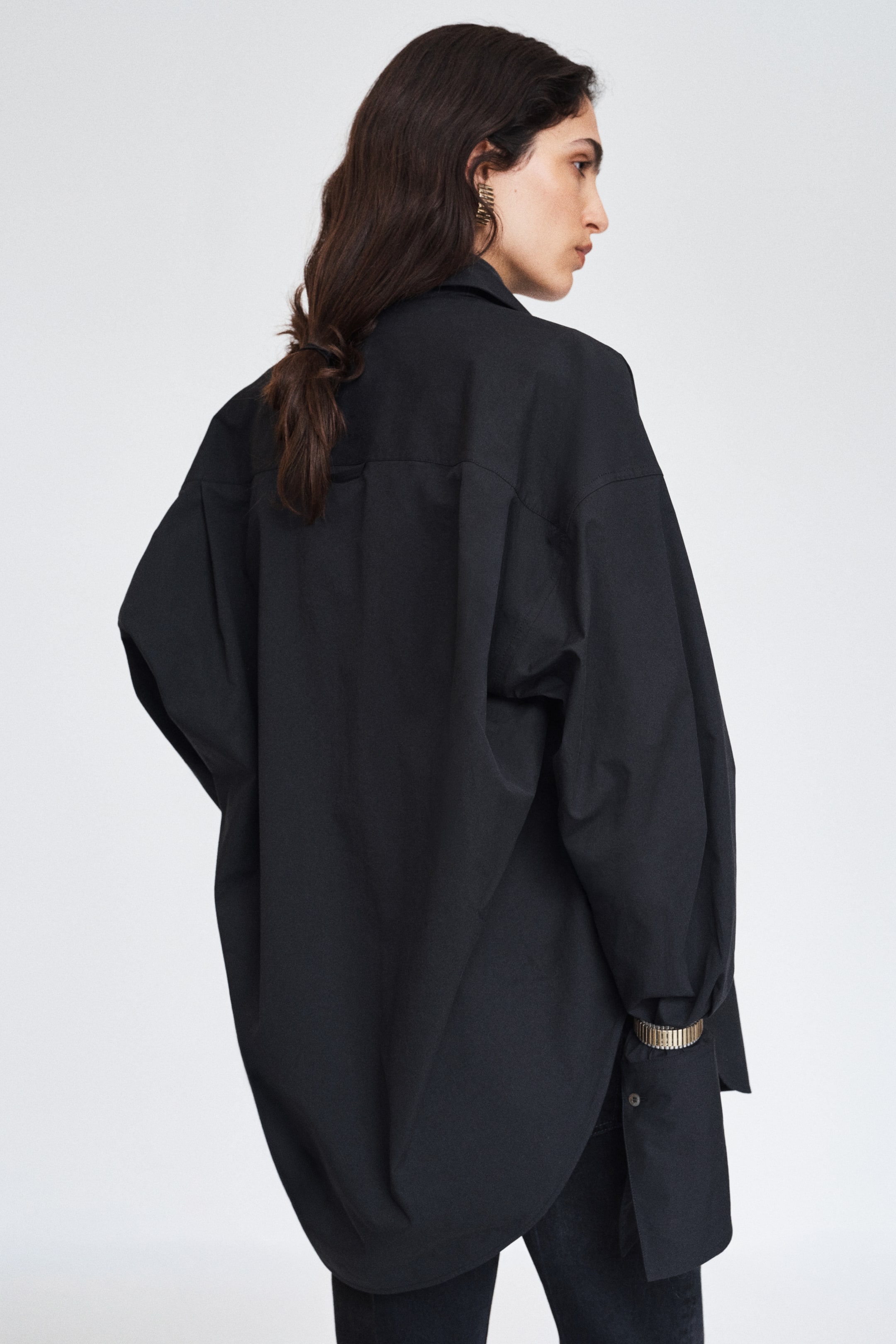 Oversized Cotton Shirt