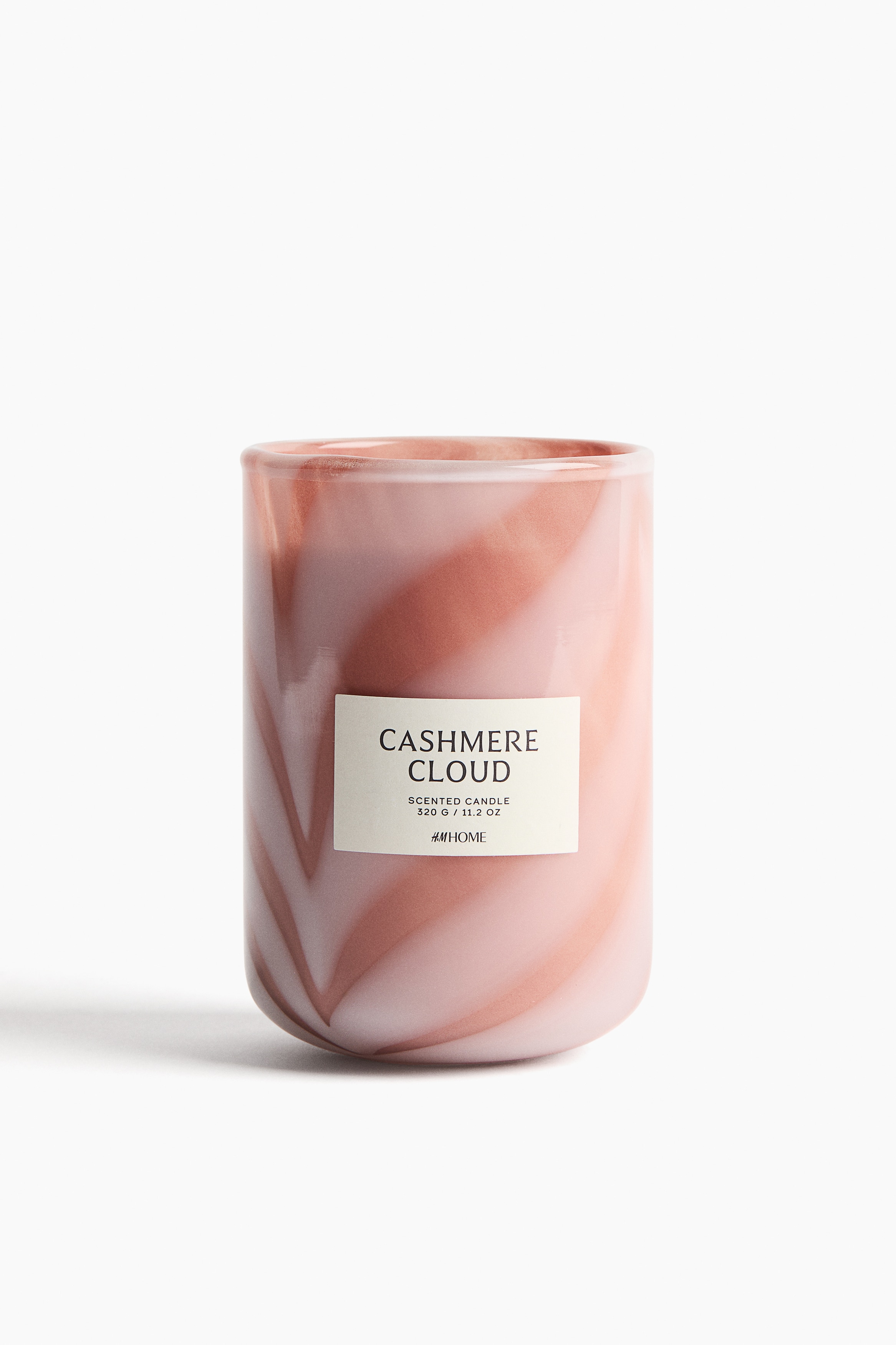 Scented candle in glass holderModel