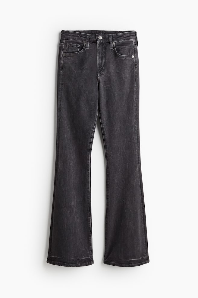 Flared Ultra High Jeans - Dark denim grey/Black/Denim blue/Denim blue/Light denim blue/Dark denim blue/Denim blue - 1