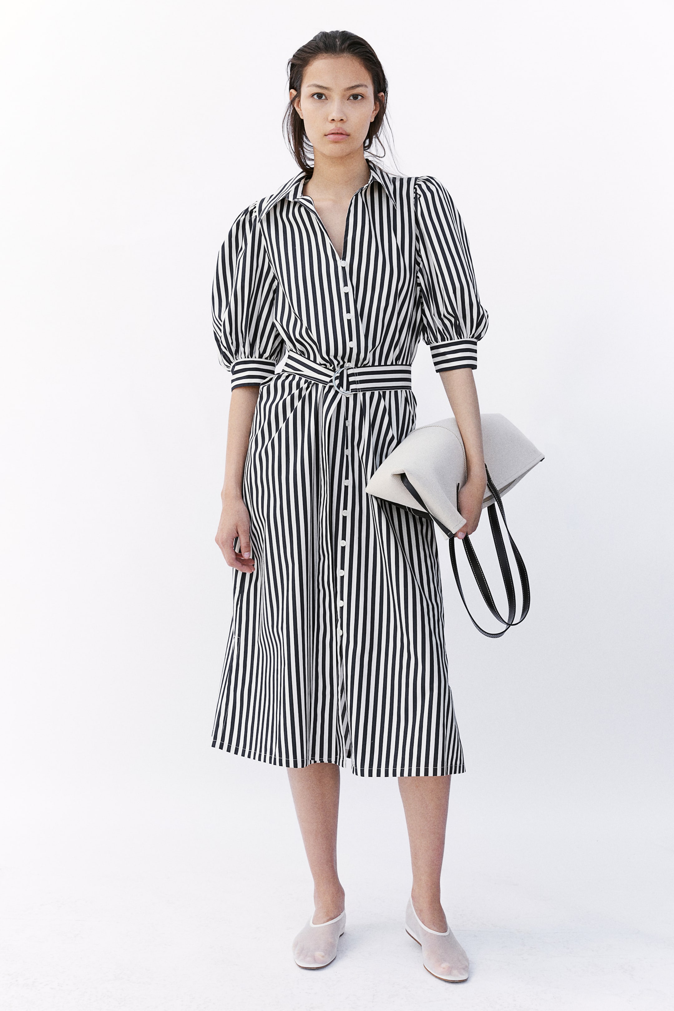 Shirt Dress with Belt