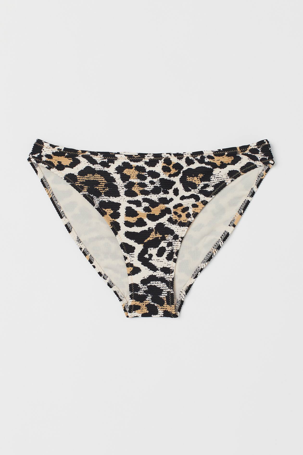 Bikini Bottoms - Regular waist - Light beige/leopard print - Ladies | H ...