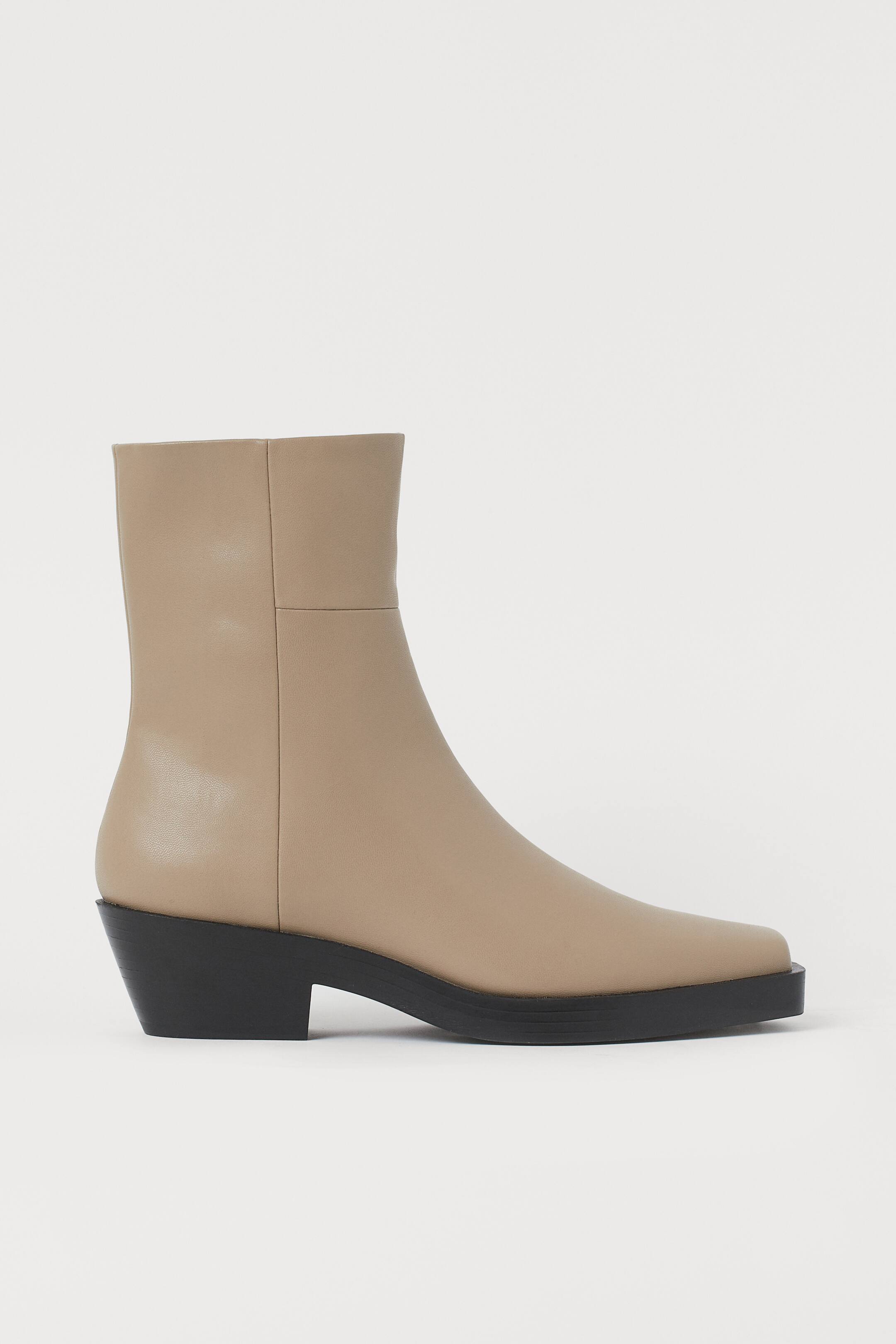 Ingrandisci l'immagine: Ankleboots - Beige - DONNA | H&M CH 1