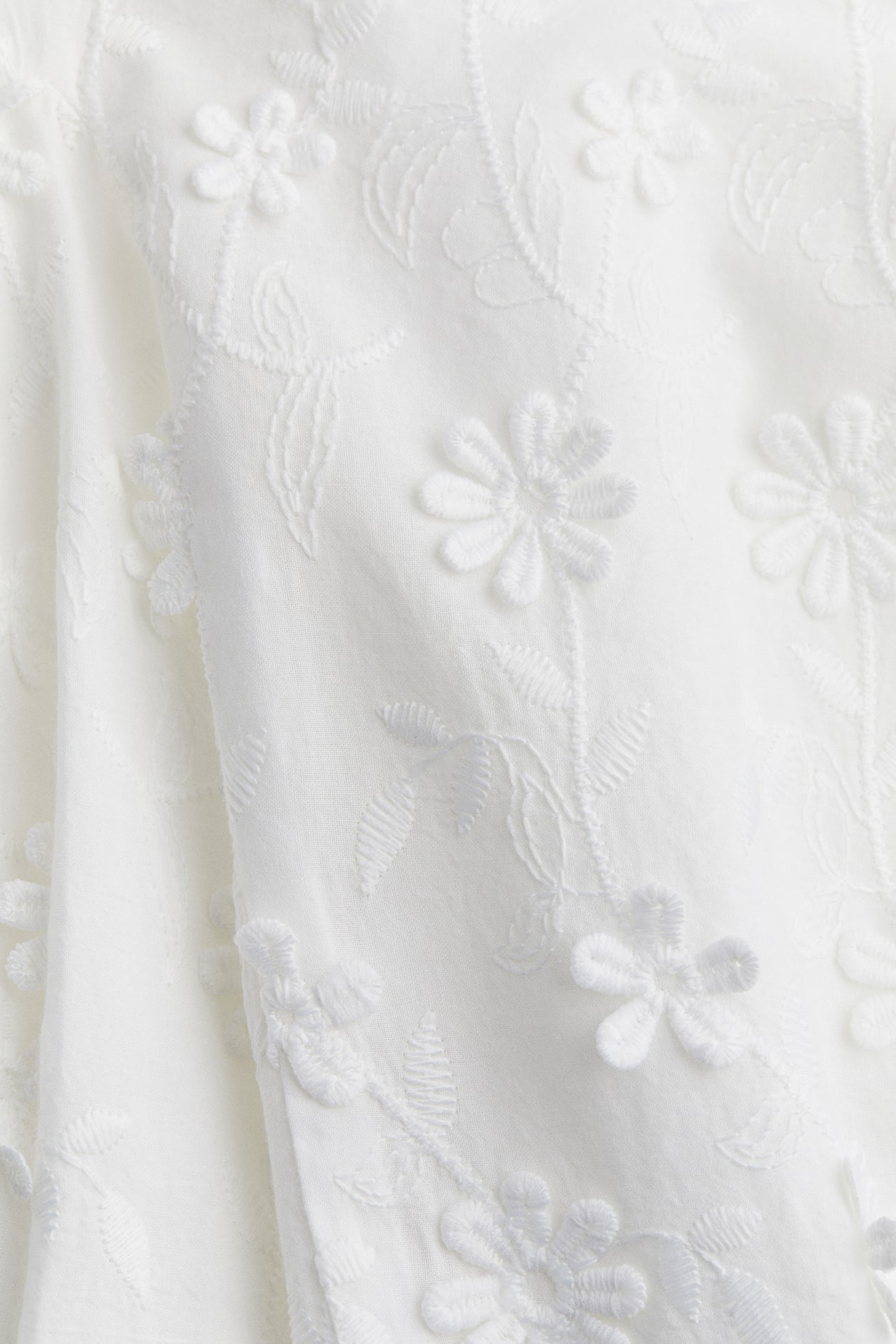 Appliqued Cotton Dress - image 5