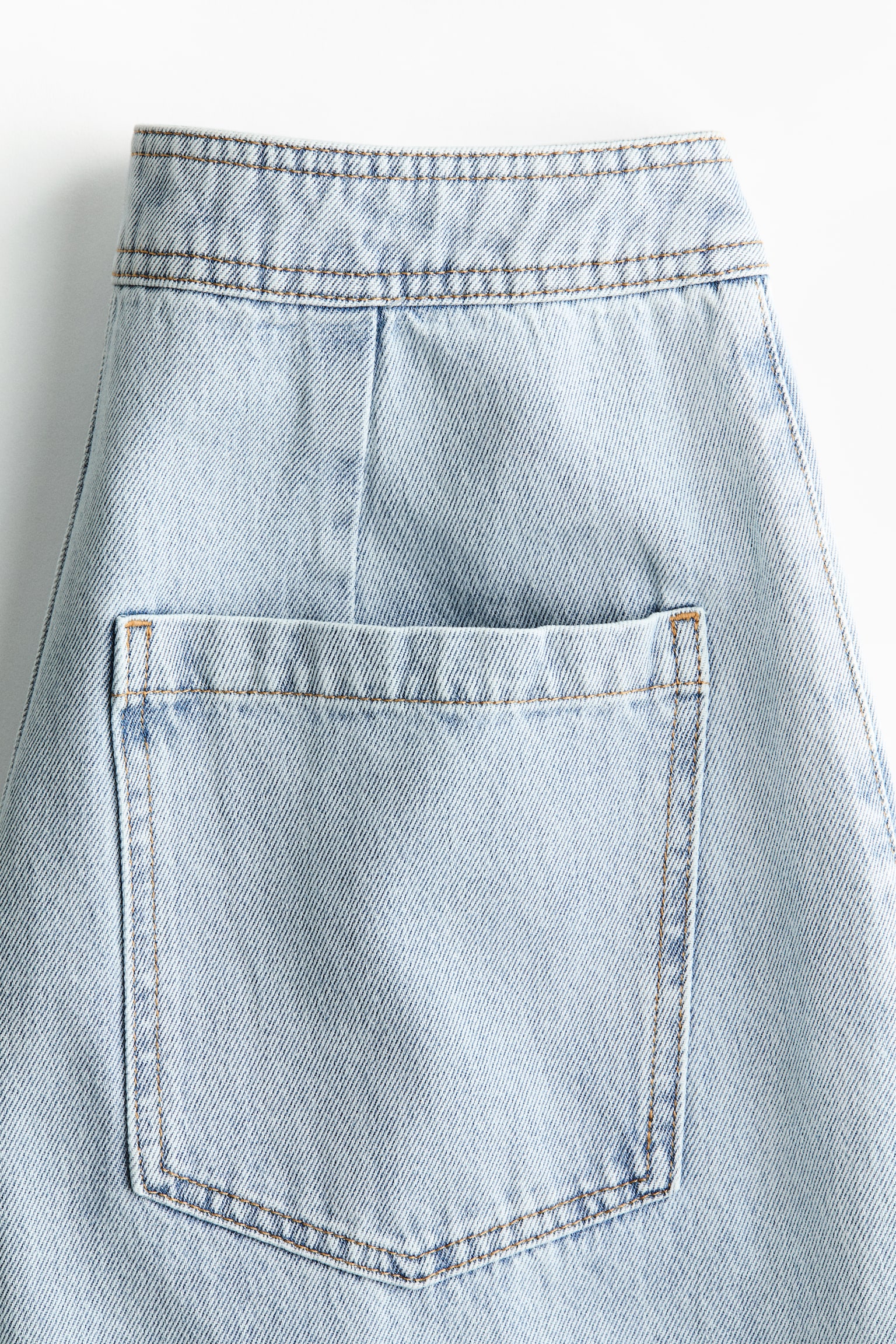 Barrel High Waist Ankle Jeans - Azul denim claro - 4