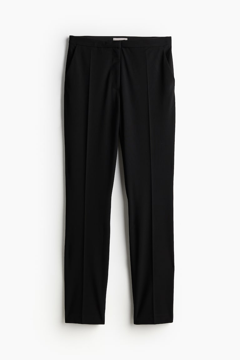 Women's Black Cigarette trousers