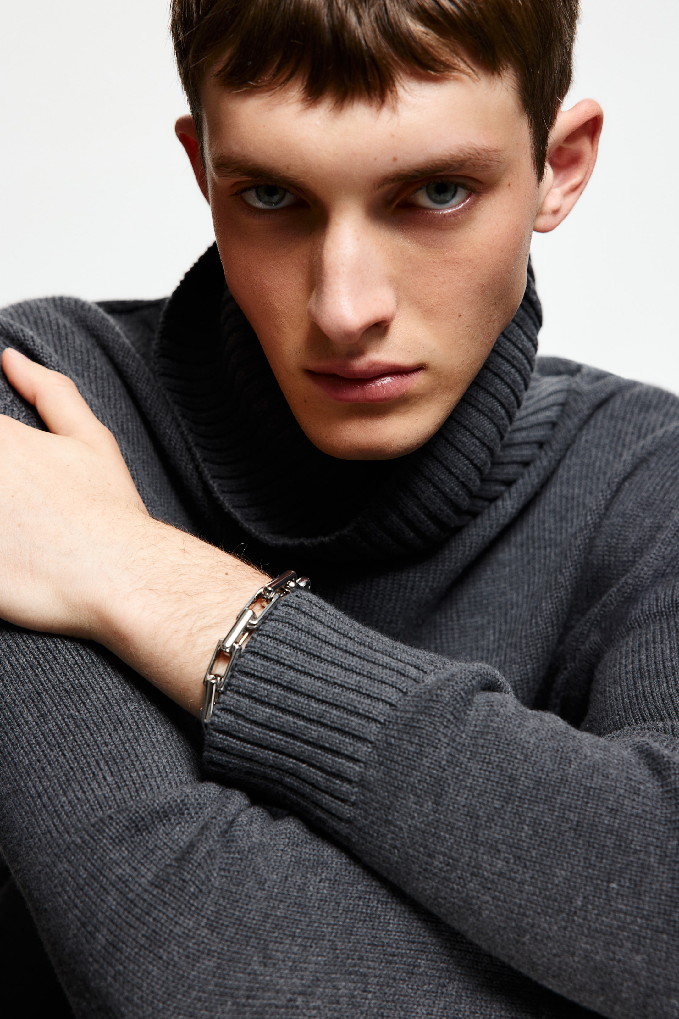 Dickes Armband - Silberfarben - Men | H&M AT