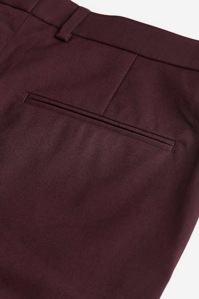 Pantalon de costume Slim Fit - Bordeaux/Noir/Bleu foncé/Gris/carreaux/dc/dc - 3