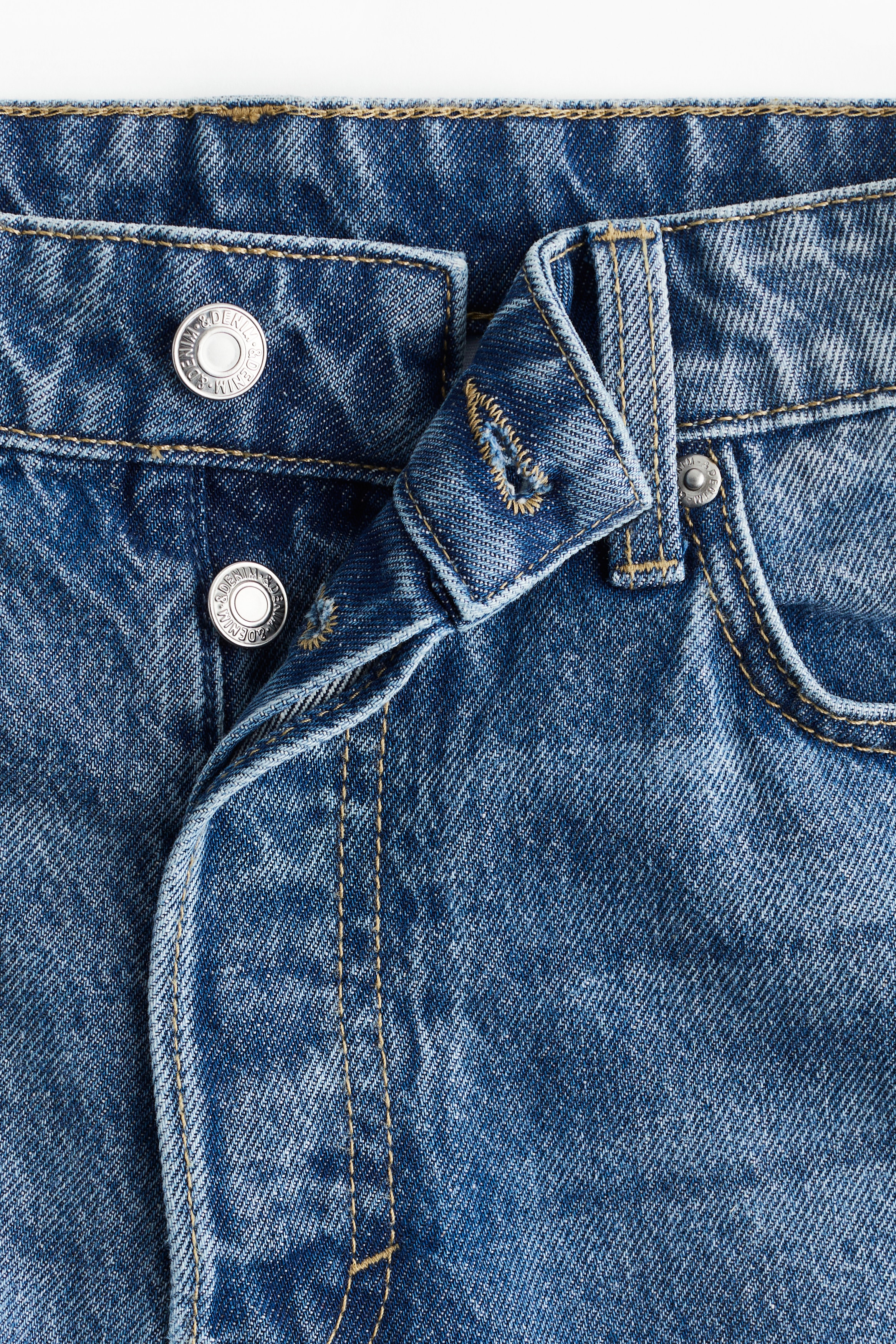 High Knee Denim shorts