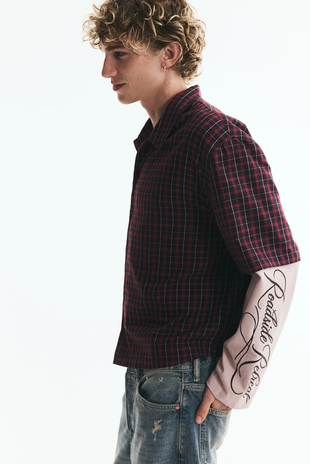 Relaxed Fit Layered Shirt