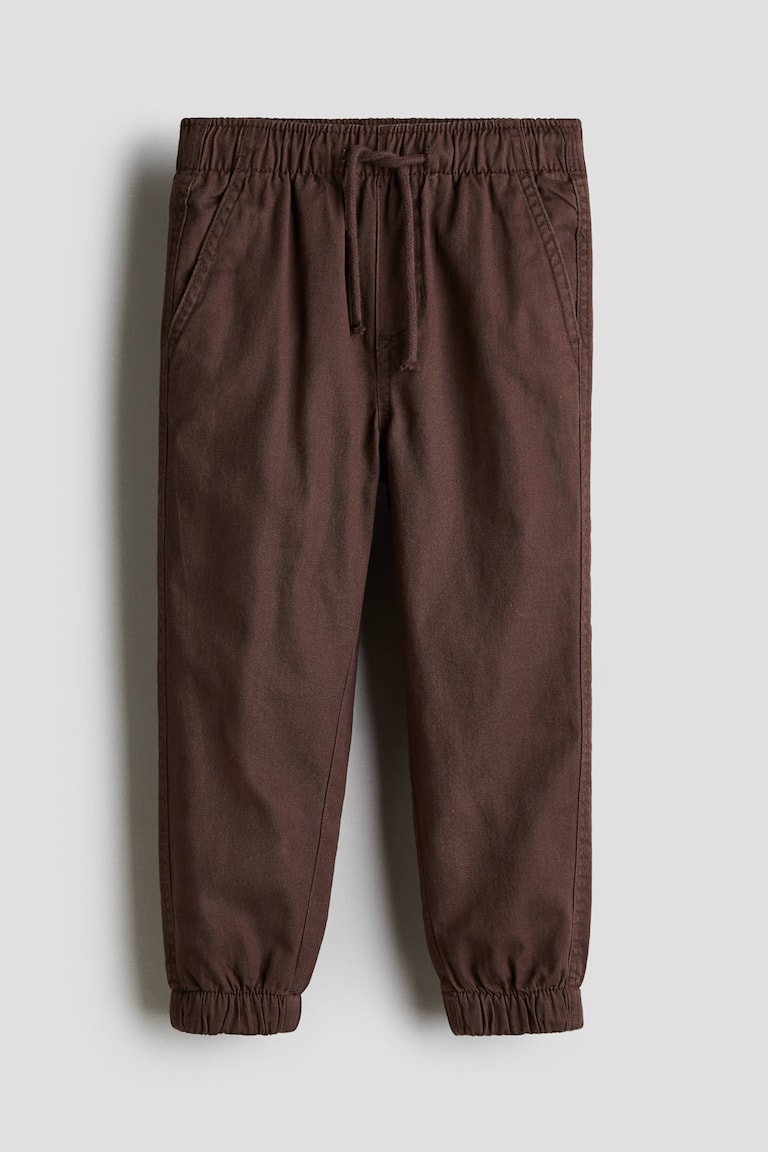 Pantalone od kepera s postavom od žerseja