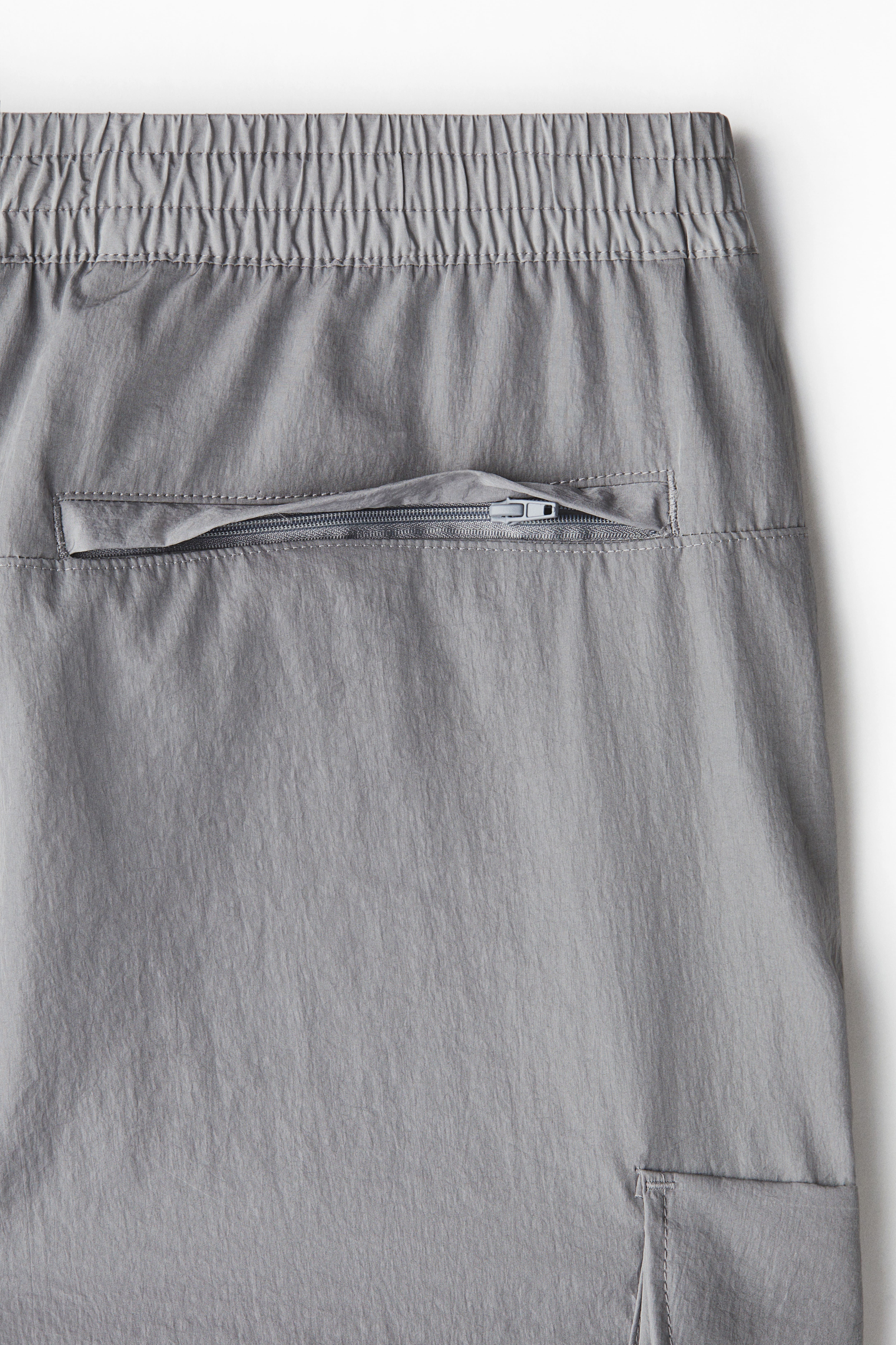 Relaxed-Fit Nylon Cargo Pants