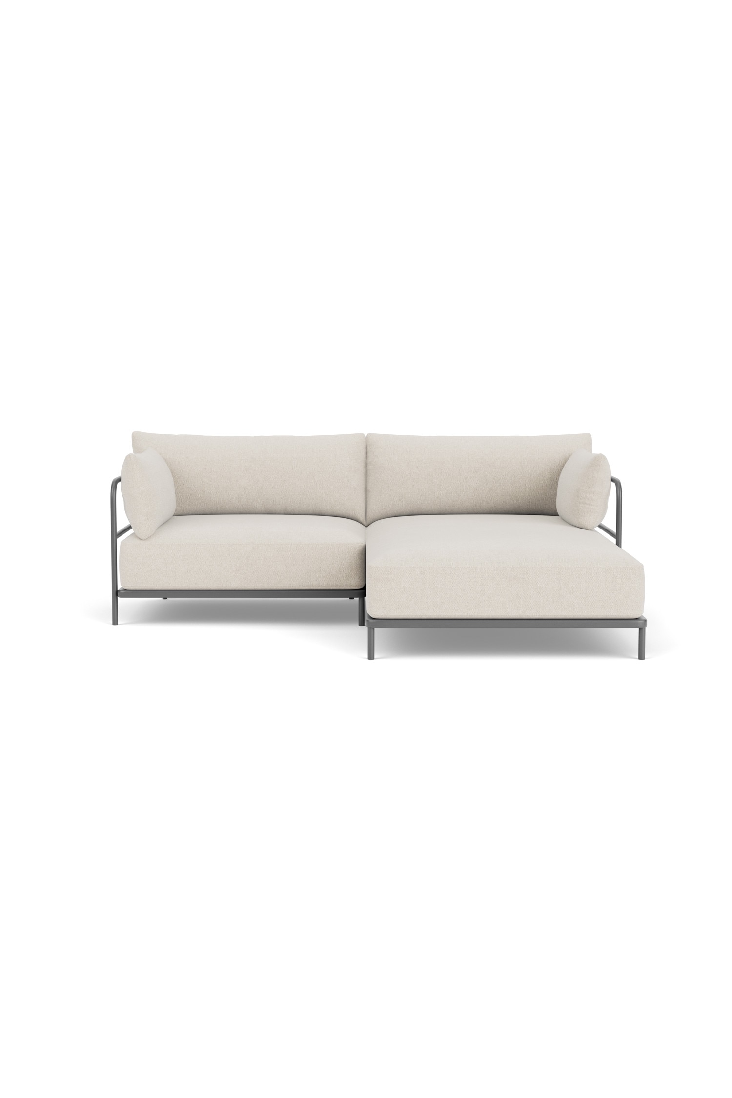 Vincent Gartensofa 3-sitzer Chaise Rechts