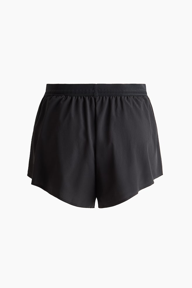 Short running shorts with DryMove™ - Black/Warm brown/Plum/Black/Light grey/Burnt red - 1