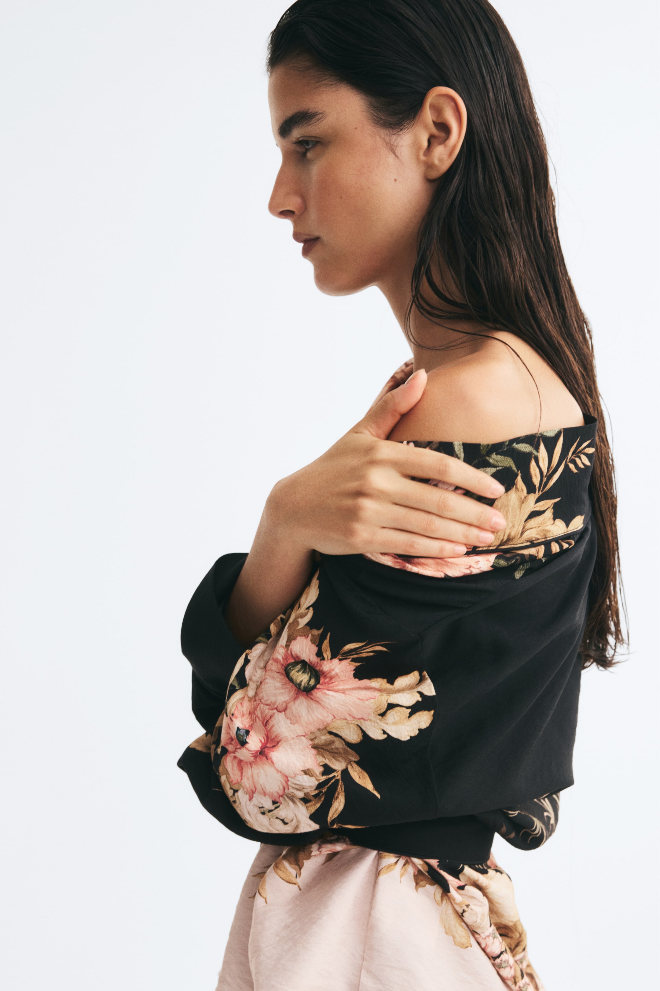 Viscose-Blend Tie-Belt Jacket