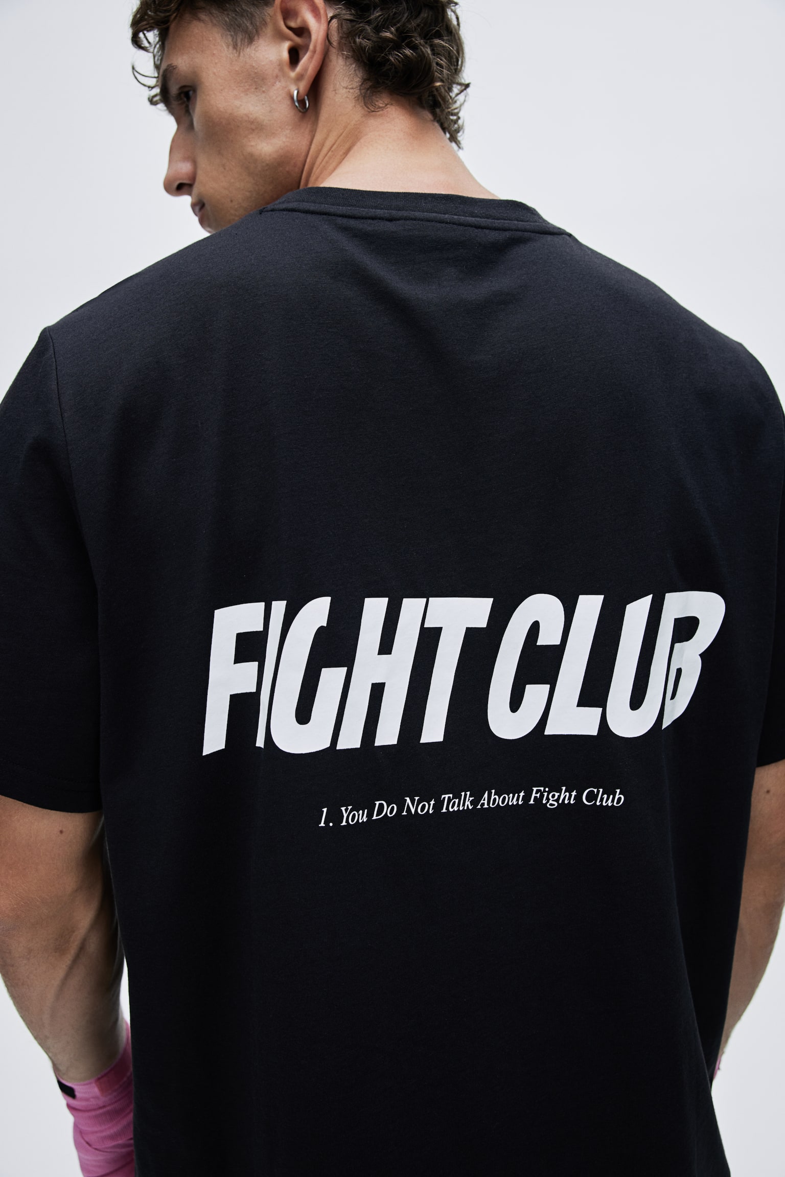 Regular Fit Sports top in DryMove™ - Black/Fight Club - 3