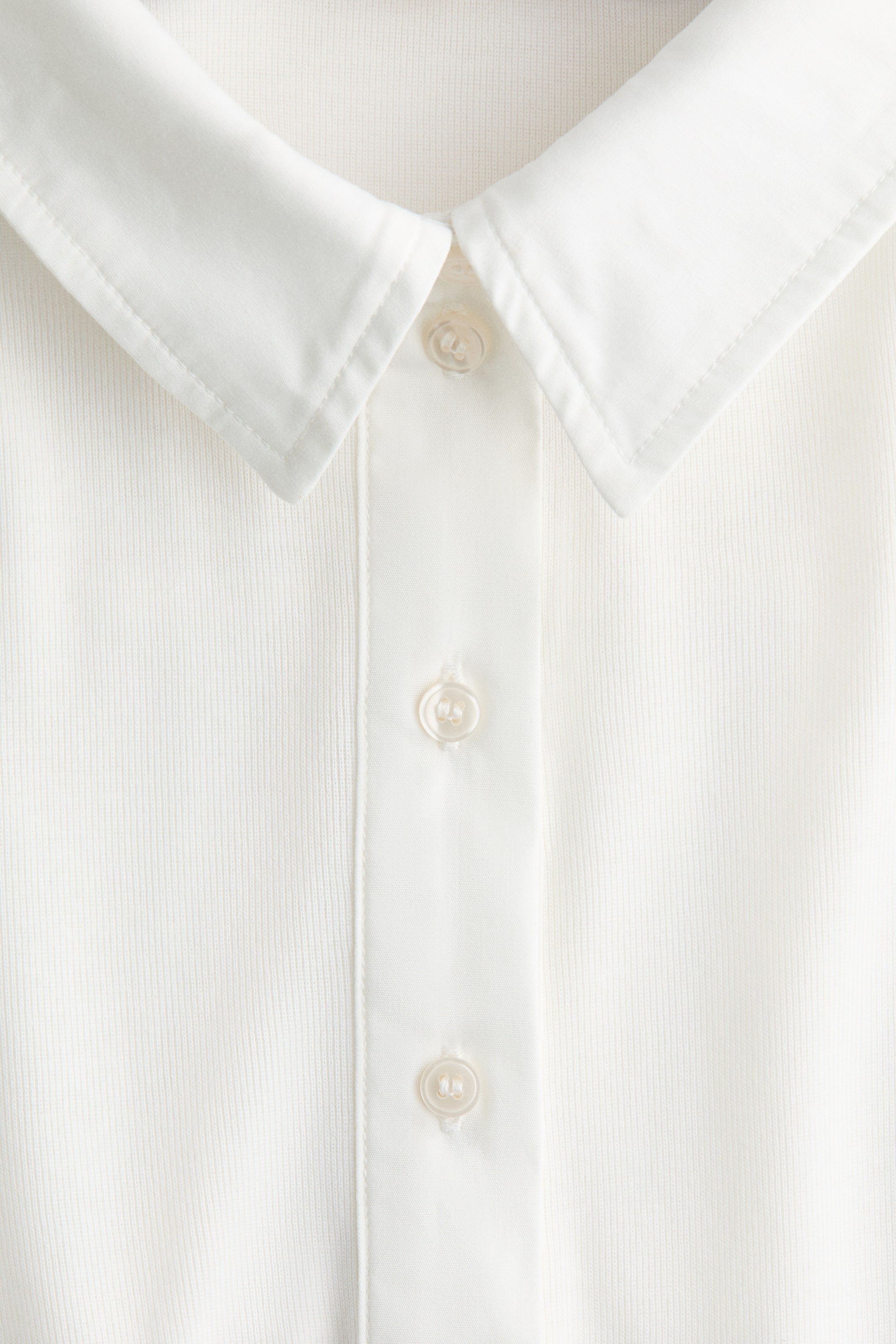 View larger image: Fitted polo shirt - White - Ladies | H&M IN 2