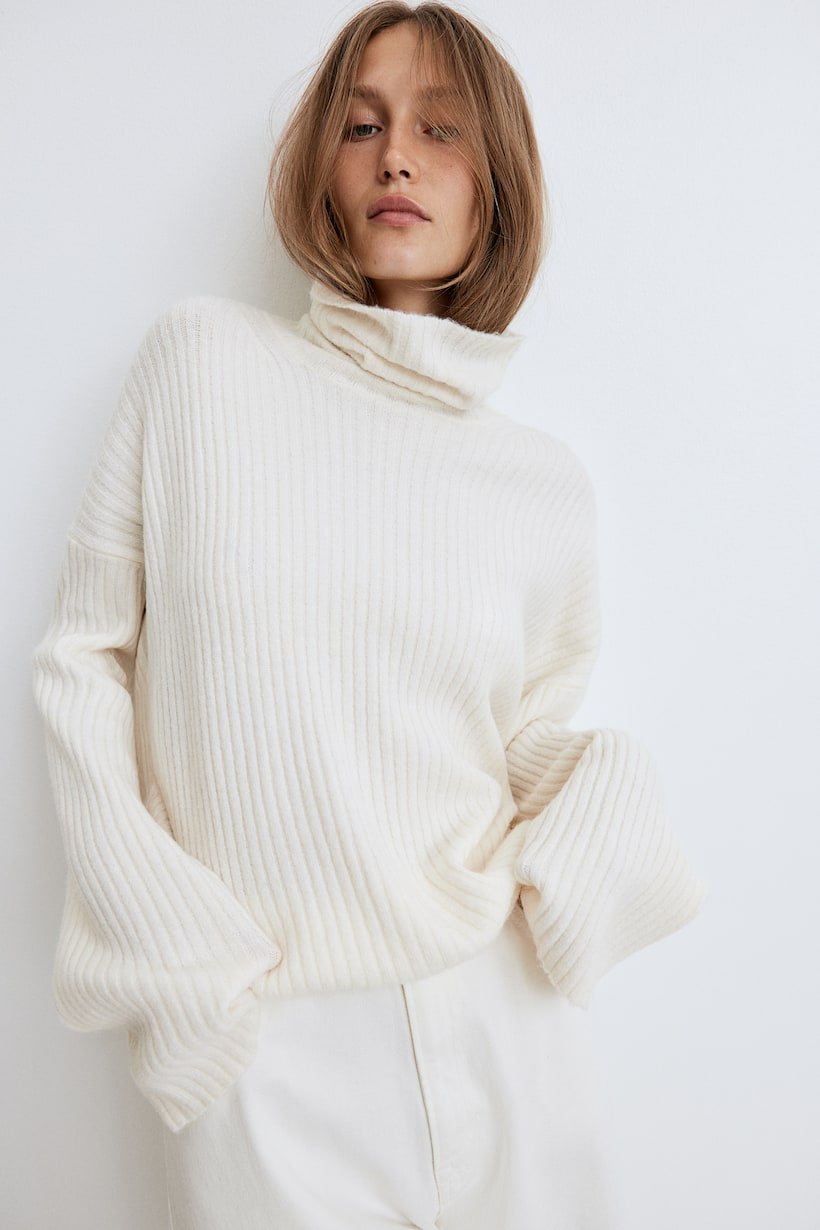 Oversized Turtleneck Sweater