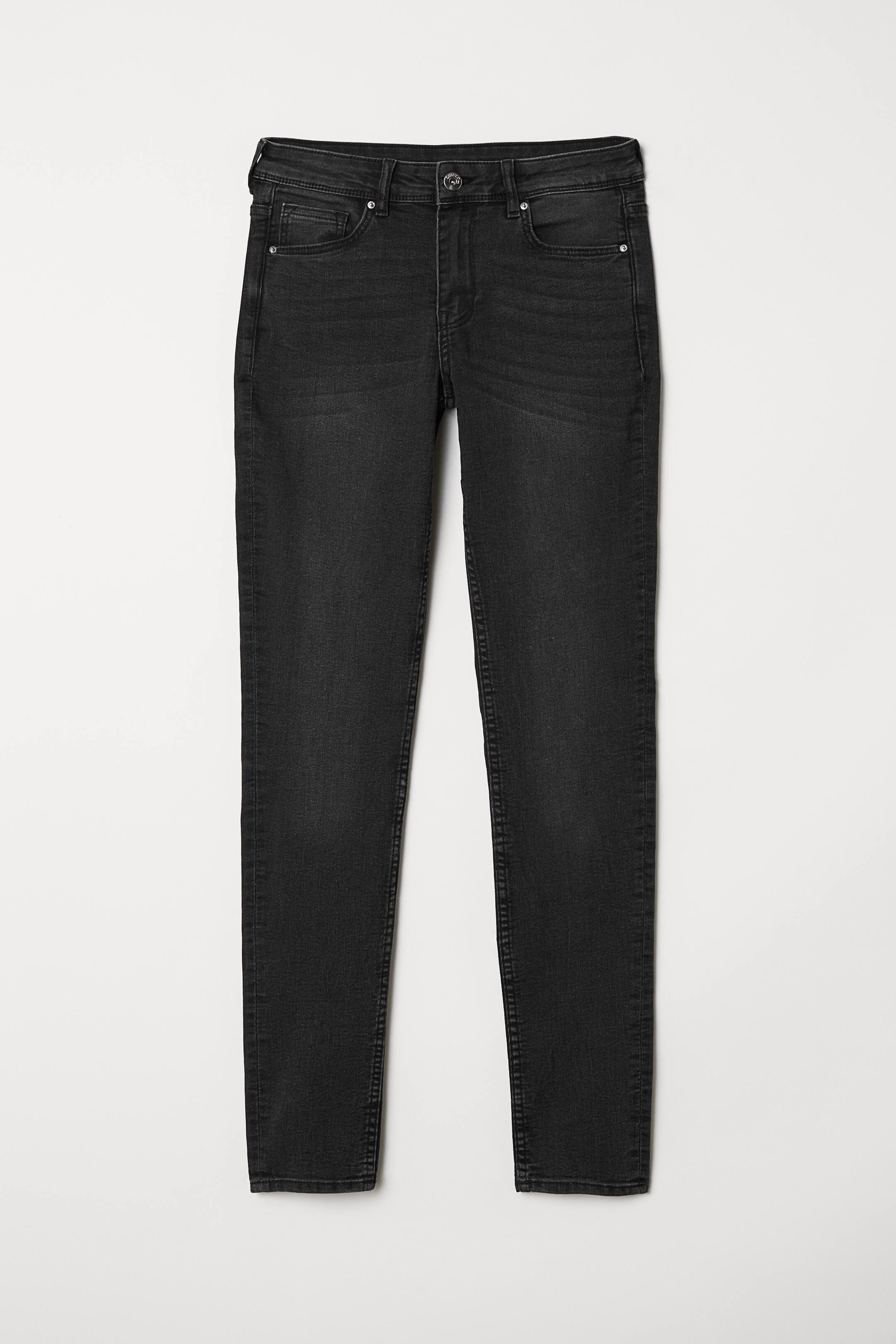 View larger image: Super Skinny Regular Jeans - Dark grey denim - Ladies | H&M IN 1