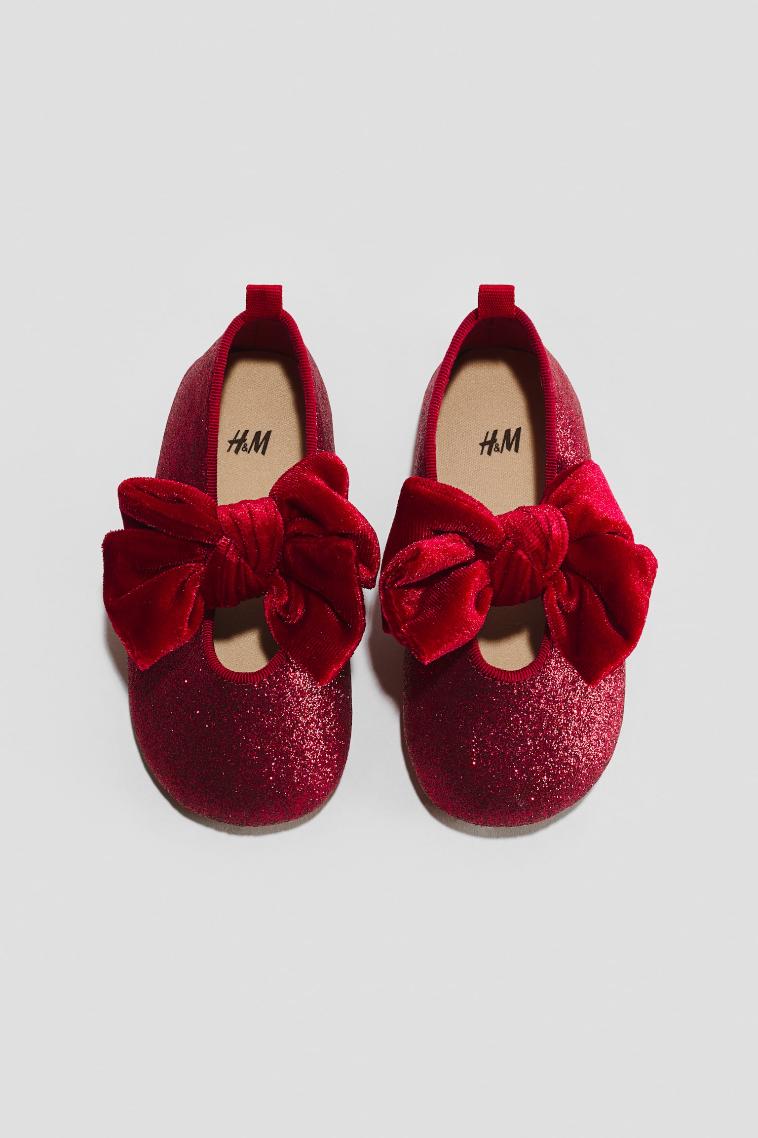 Ballerine con fiocco - Rosso