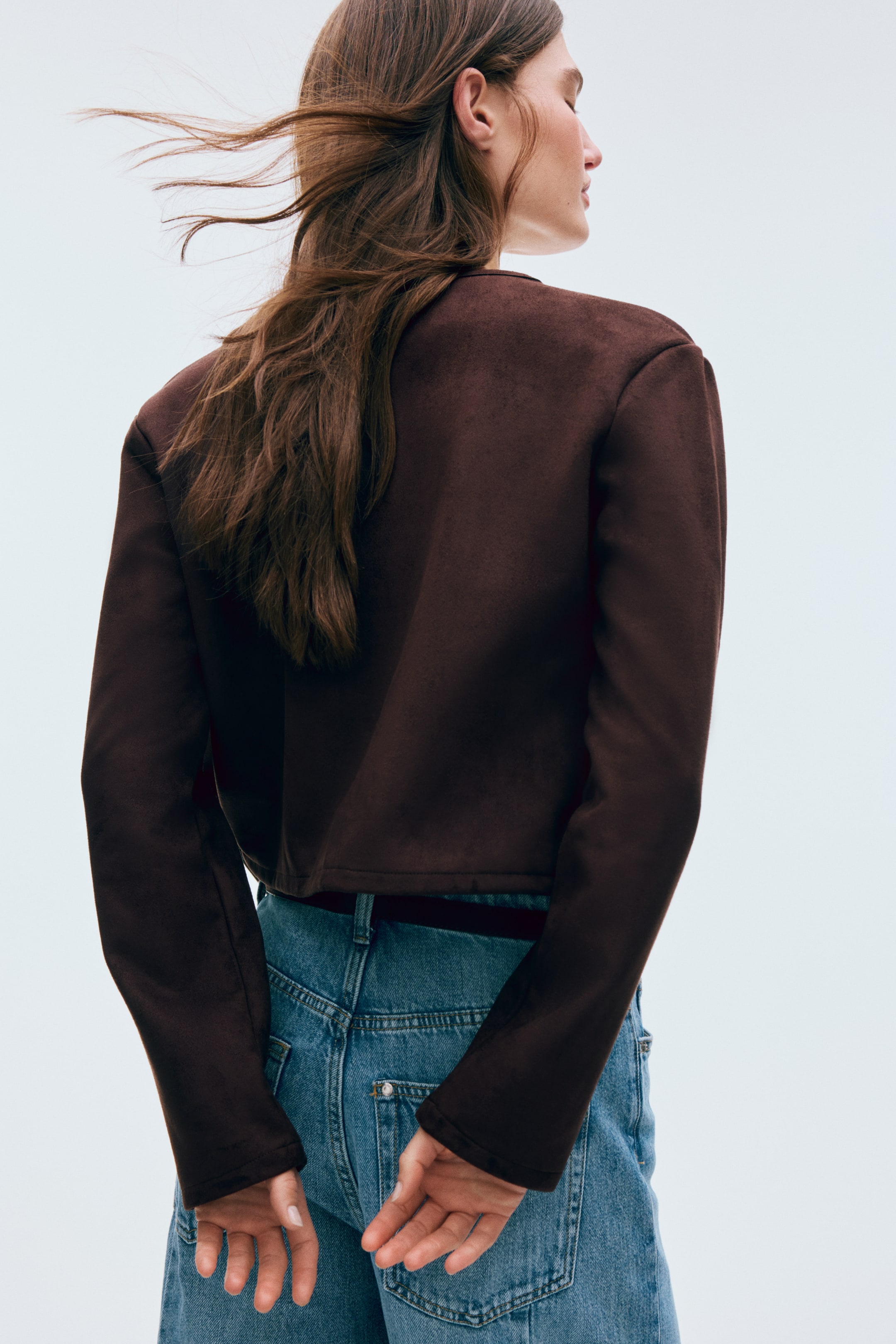 Ver imagen más grande: Cárdigan - Marrón oscuro - MUJER | H&M ES 1