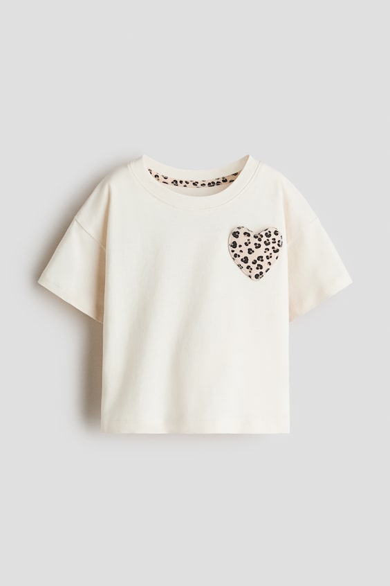Детские футболки H&M Embellished T-Shirt