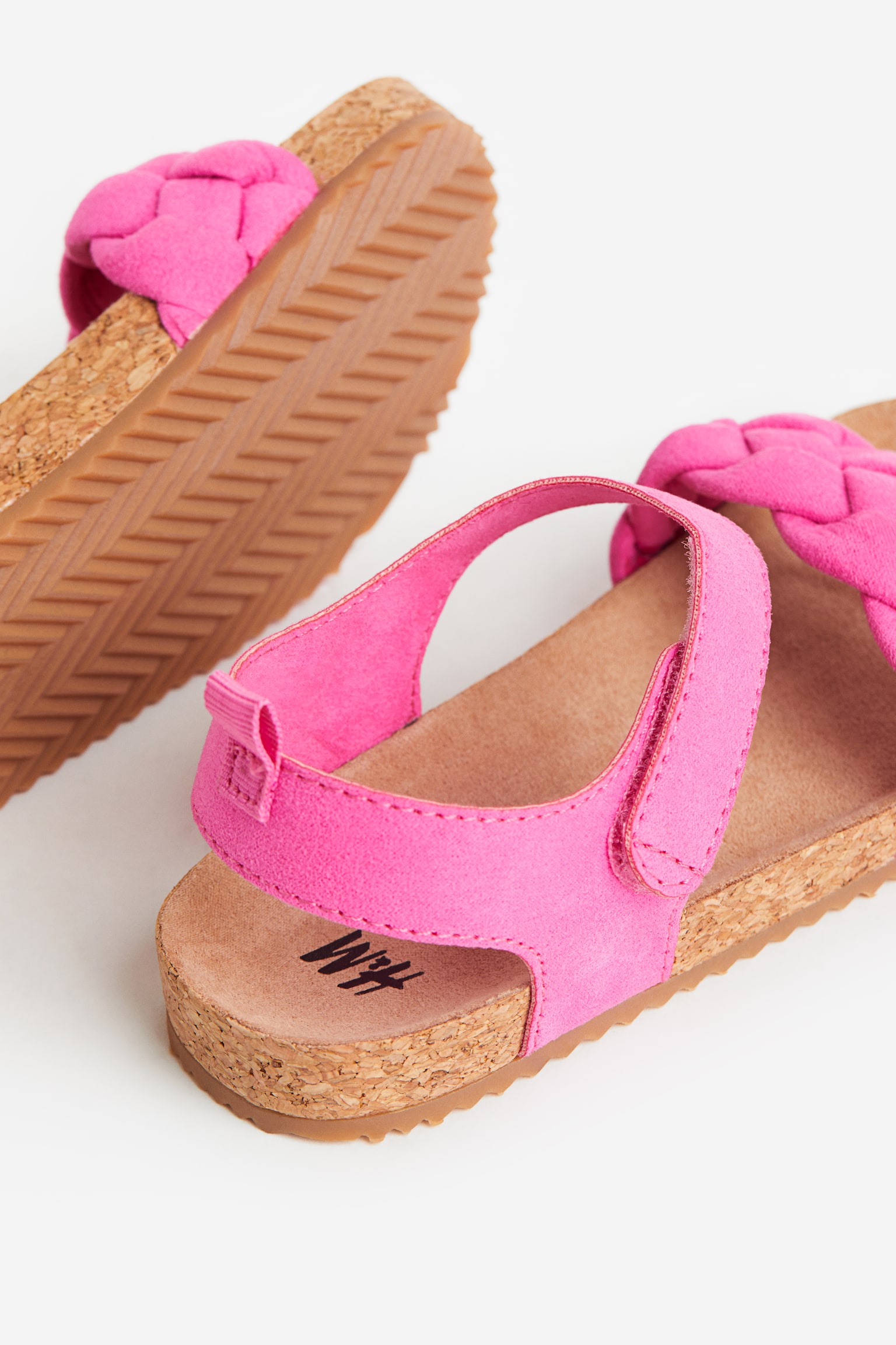 Sandals - Pink/Light brown - 3