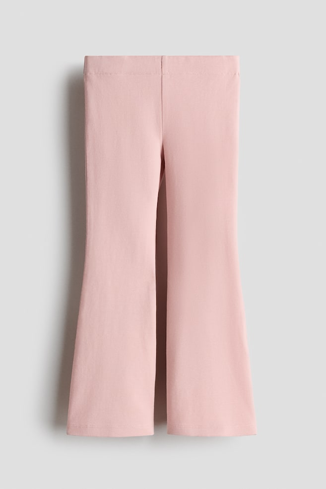 Flared legging - Lichtroze/Zwart/Lichtbeige gemêleerd/Paars/Dusty lichtpaars/Roze - 1