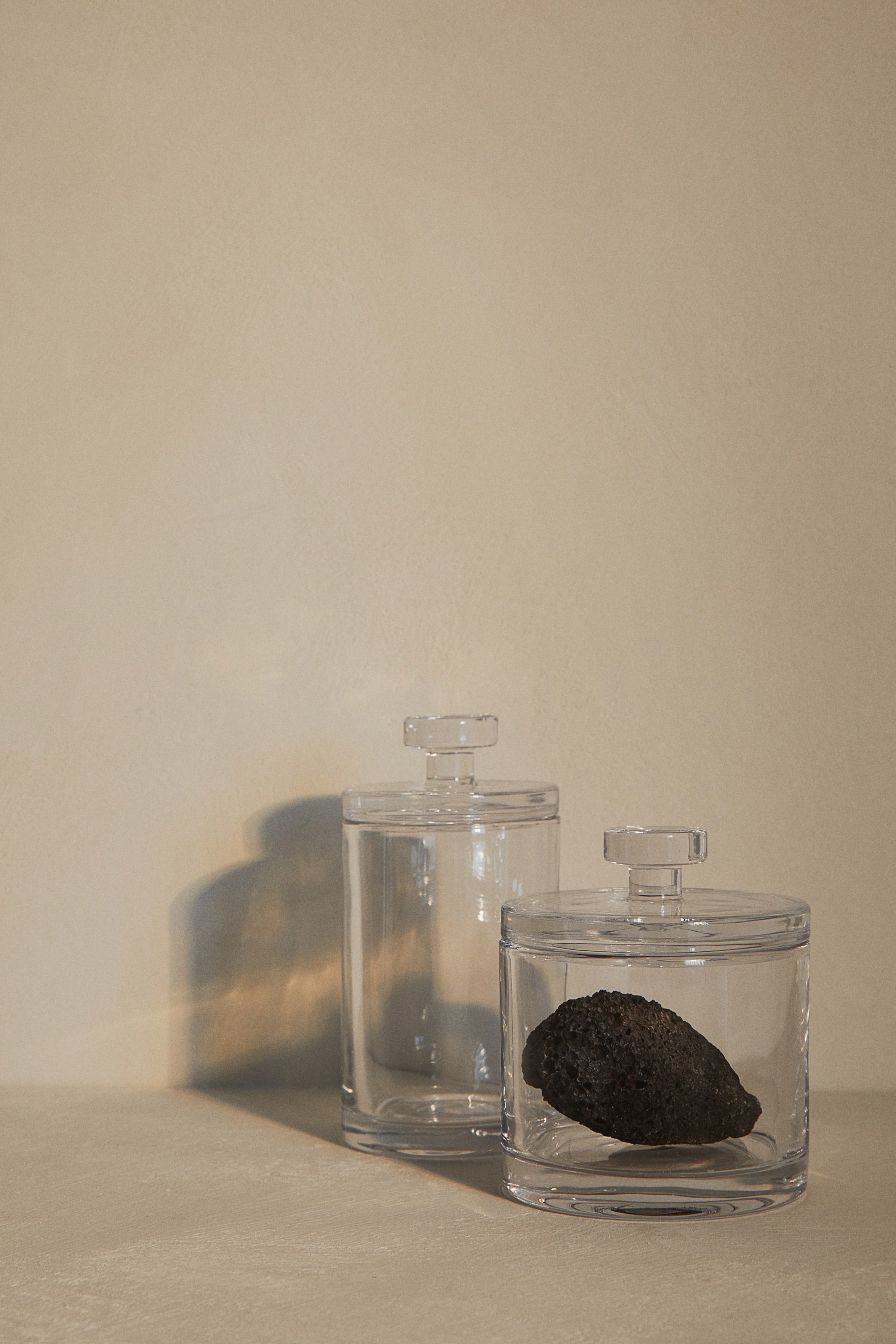 Small Glass Jar with Lid