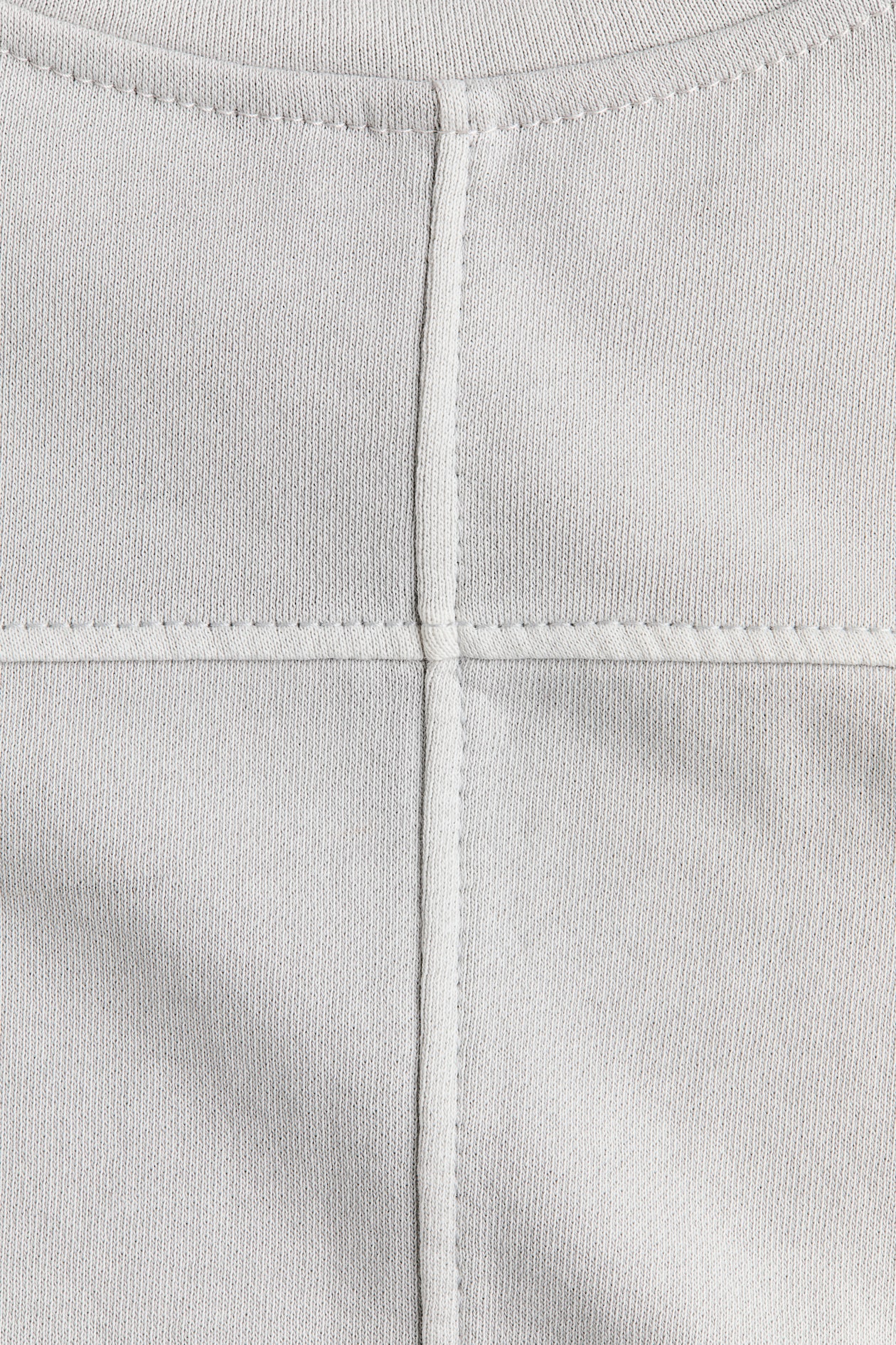 Short-Sleeved Cotton Sweatshirt - image 2