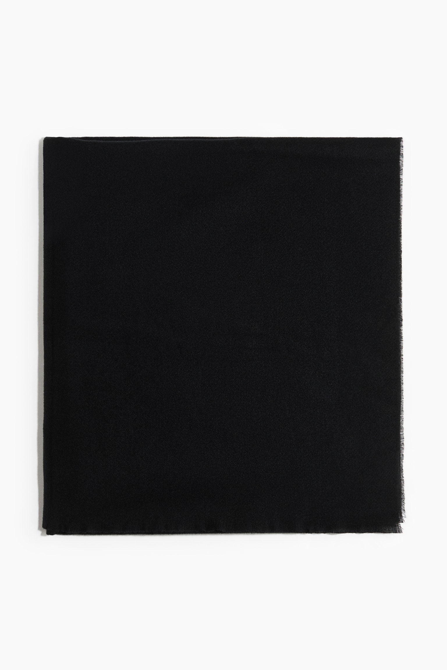 Blanket scarf - Black/Dark brown/Dark grey marl/Beige - 1