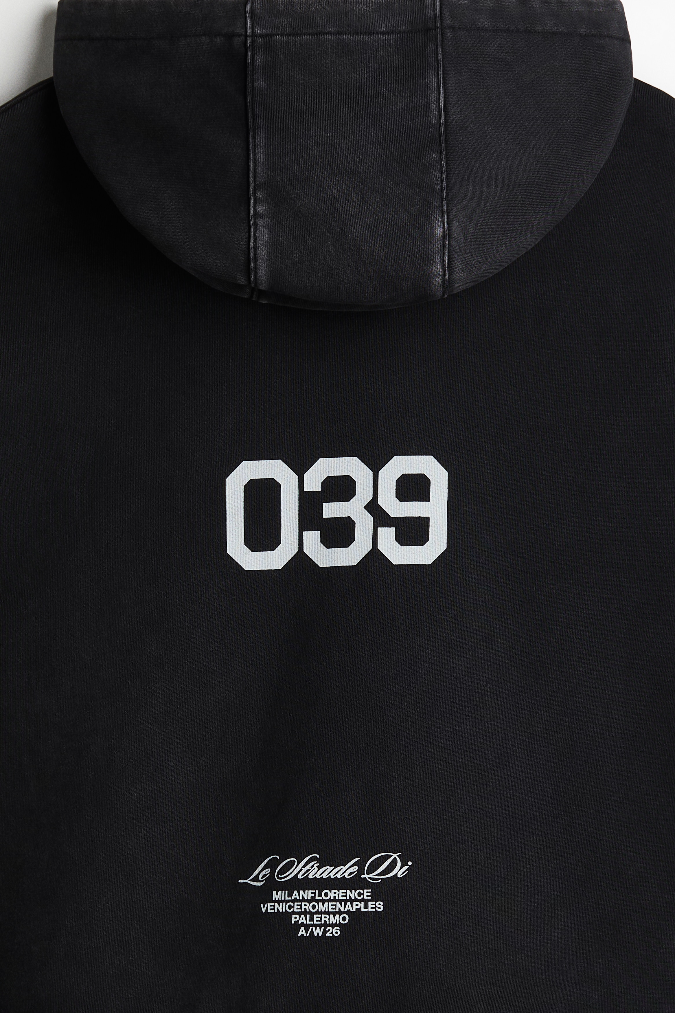 Oversized Fit Washed hoodie