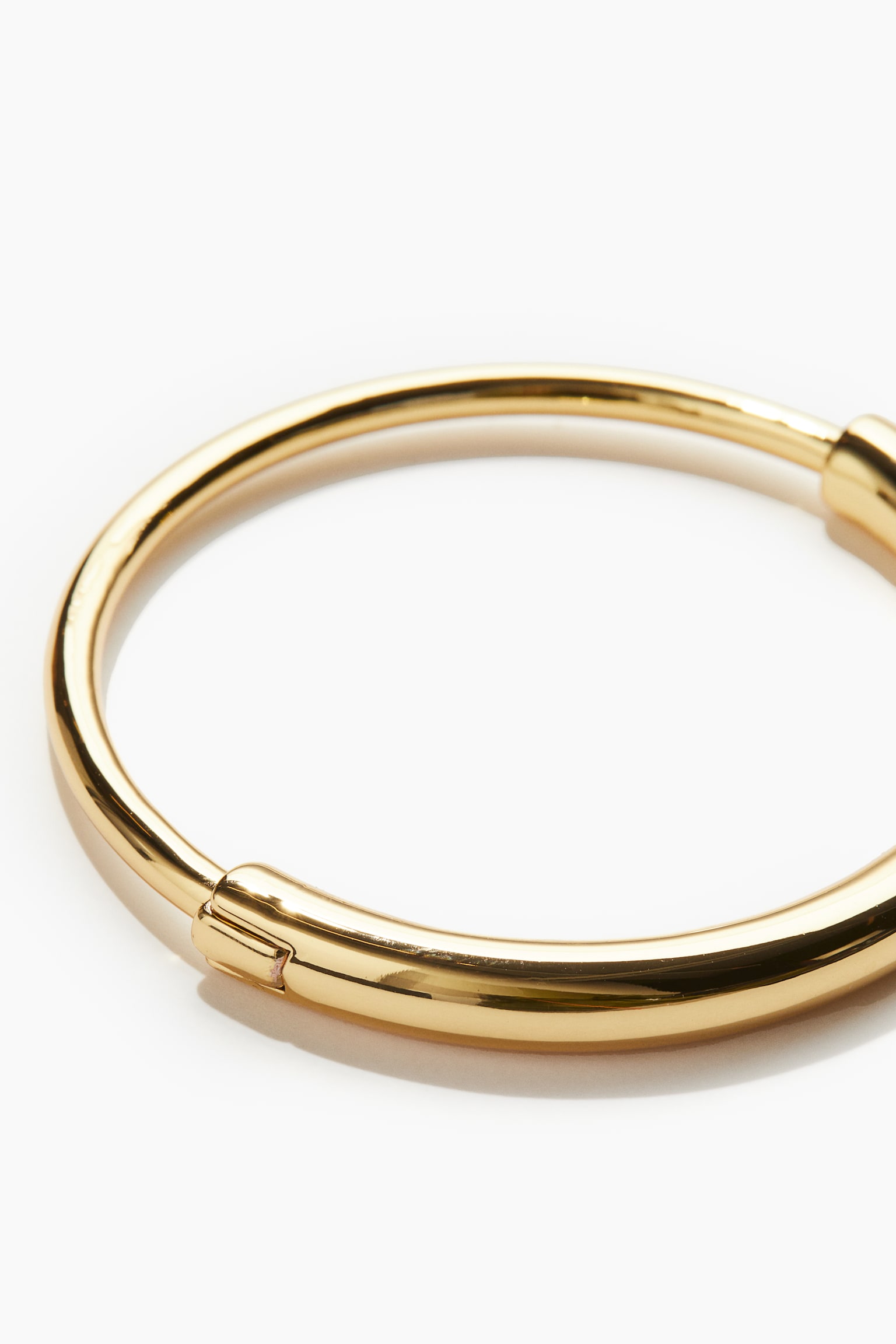 Gold-plated bangle - Gold-coloured - 2