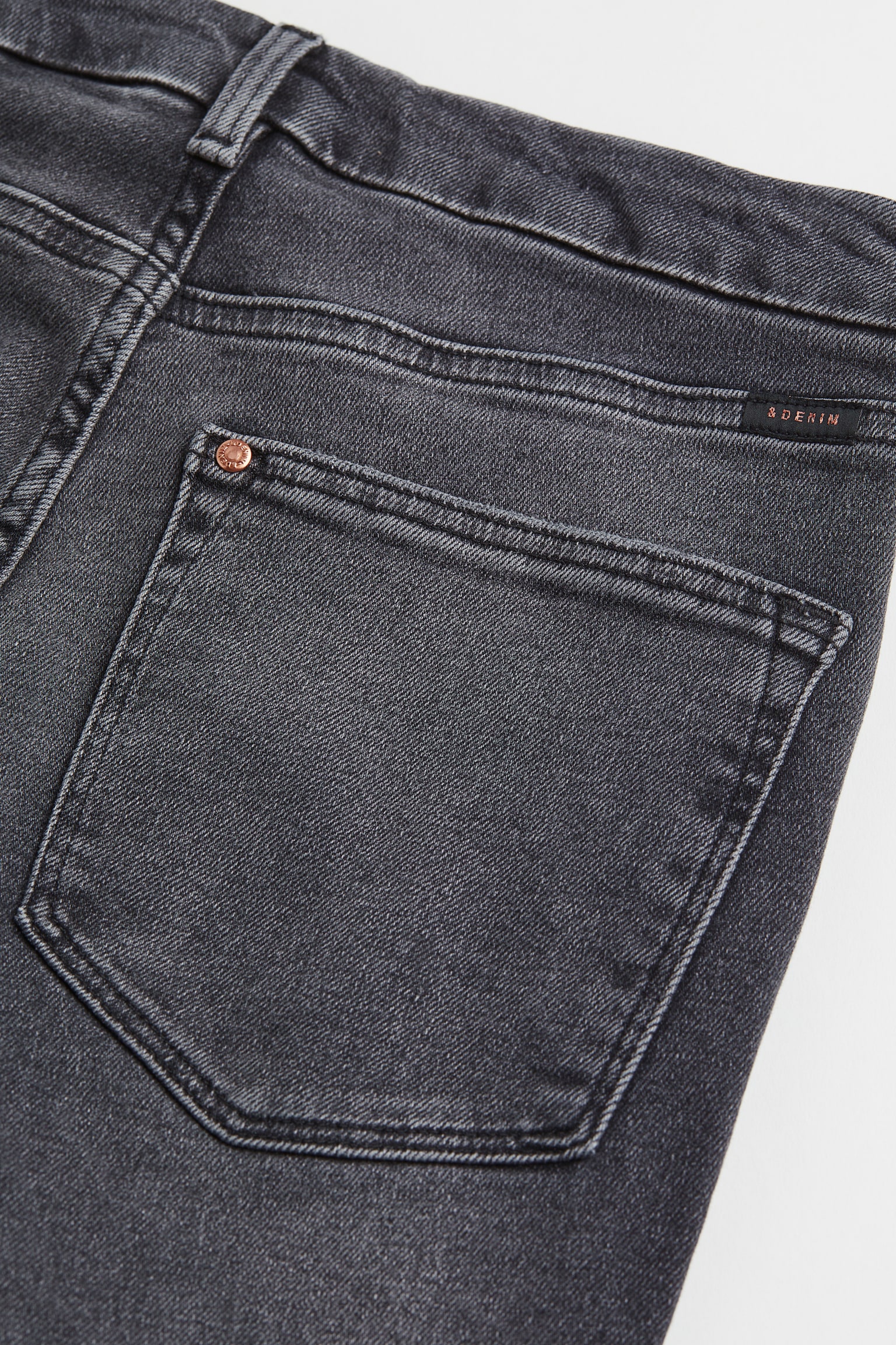 Embrace High Ankle Jeans - Grigio scuro - 2